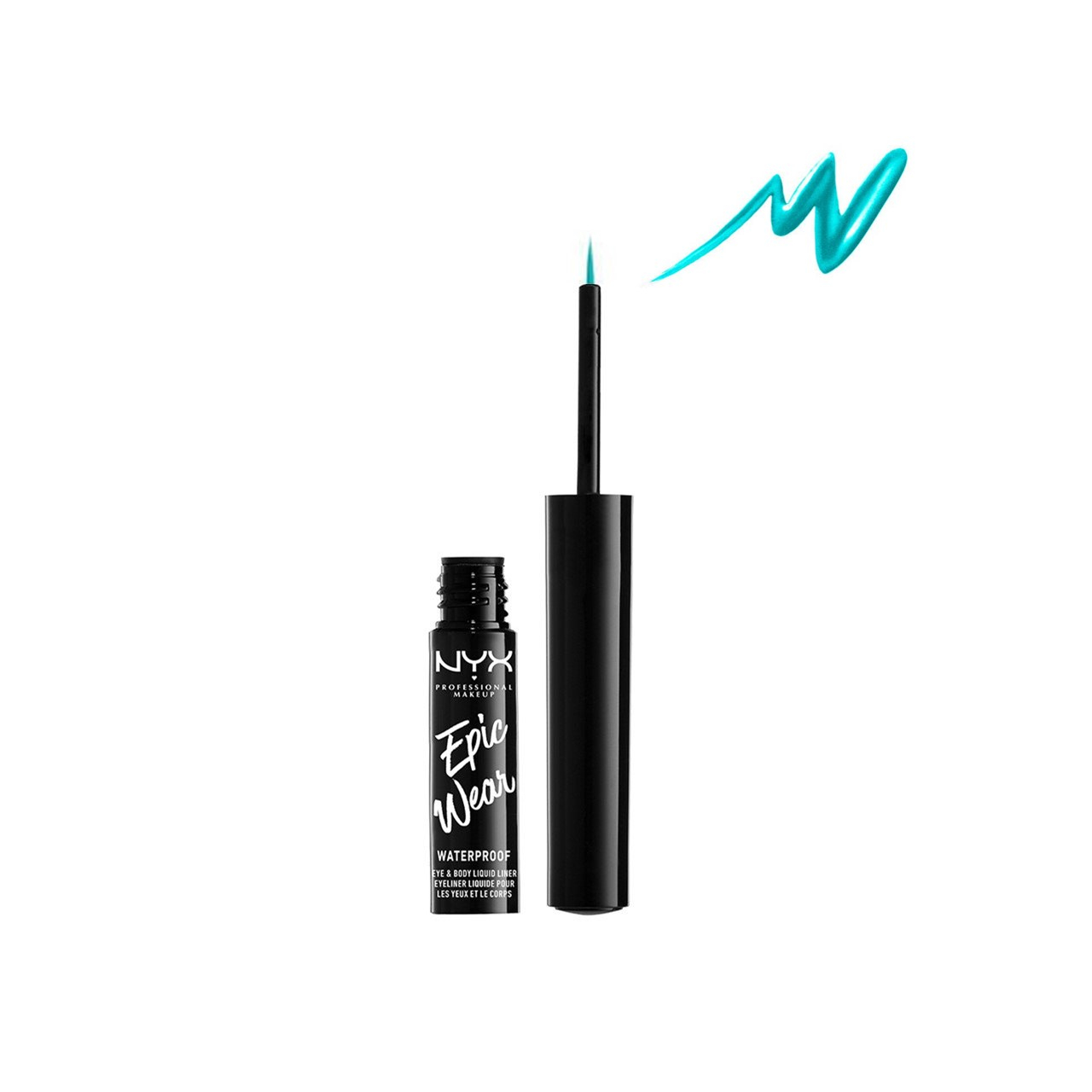 NYX Pro Makeup Epic Wear Metallic Liquid Liner Teal Metal 3.5ml (0.12fl oz)
