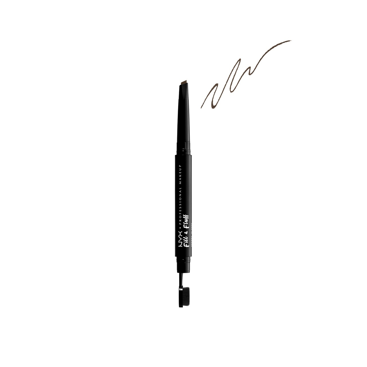 NYX Pro Makeup Fill & Fluff Eyebrow Pomade Pencil Ash Brown 0.2g