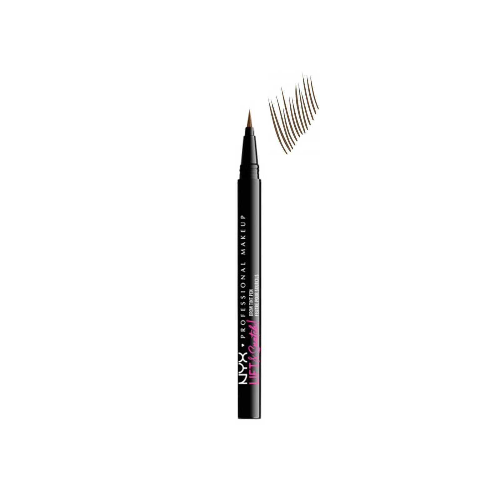 NYX Pro Makeup Lift & Snatch! Brow Tint Pen Brunette 1ml (0.03 fl oz)