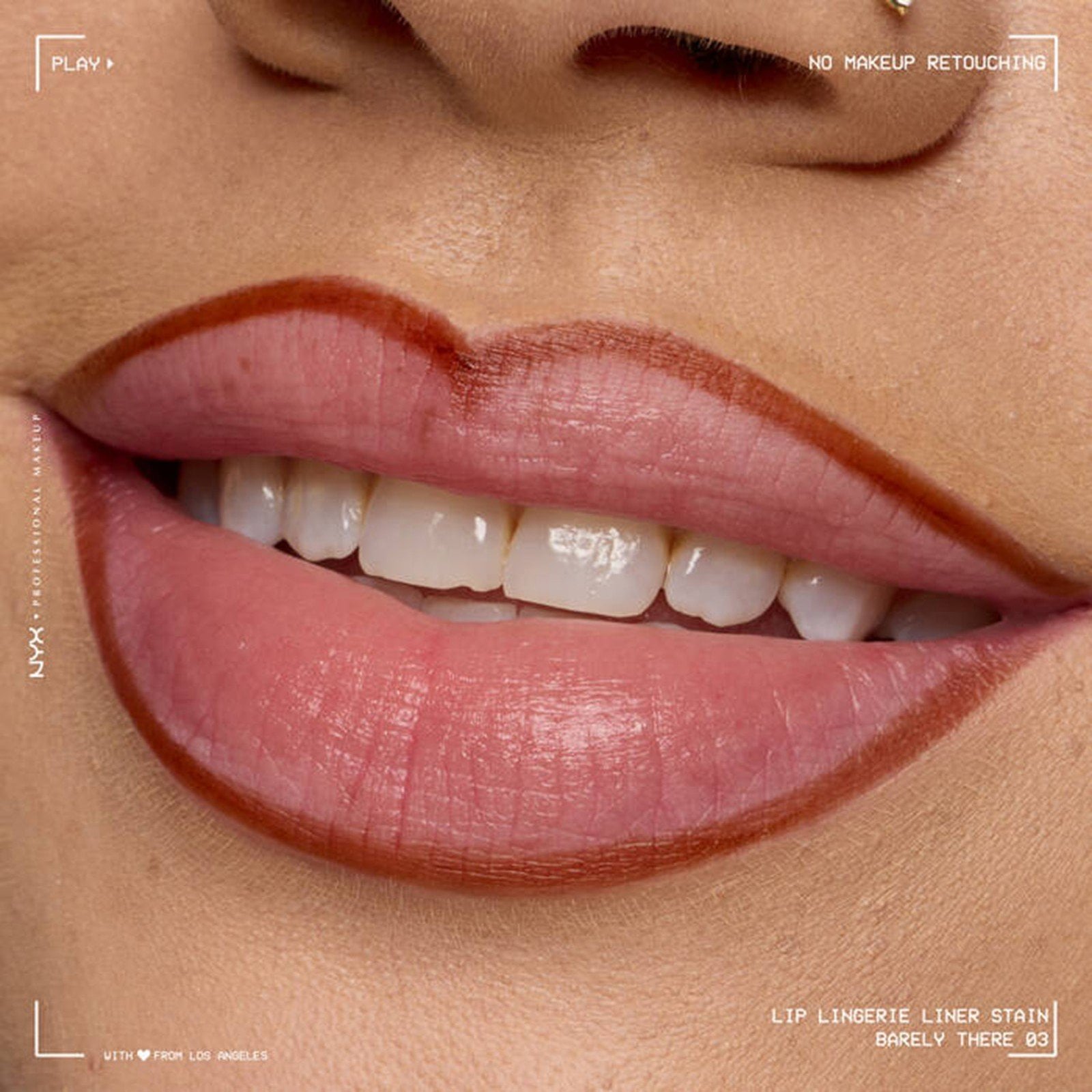 NYX Pro Makeup Lip Lingerie Lip Liner Stain Barely There 1ml