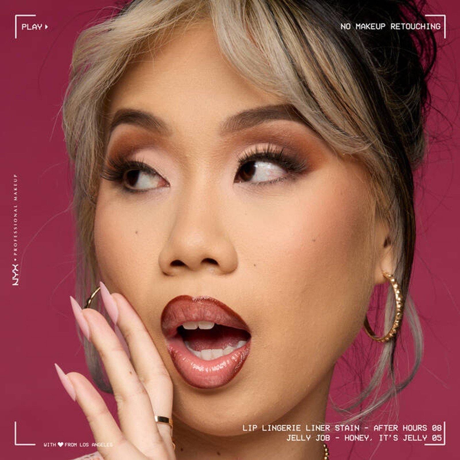 NYX Pro Makeup Lip Lingerie Lip Liner Stain Wild Side 1ml