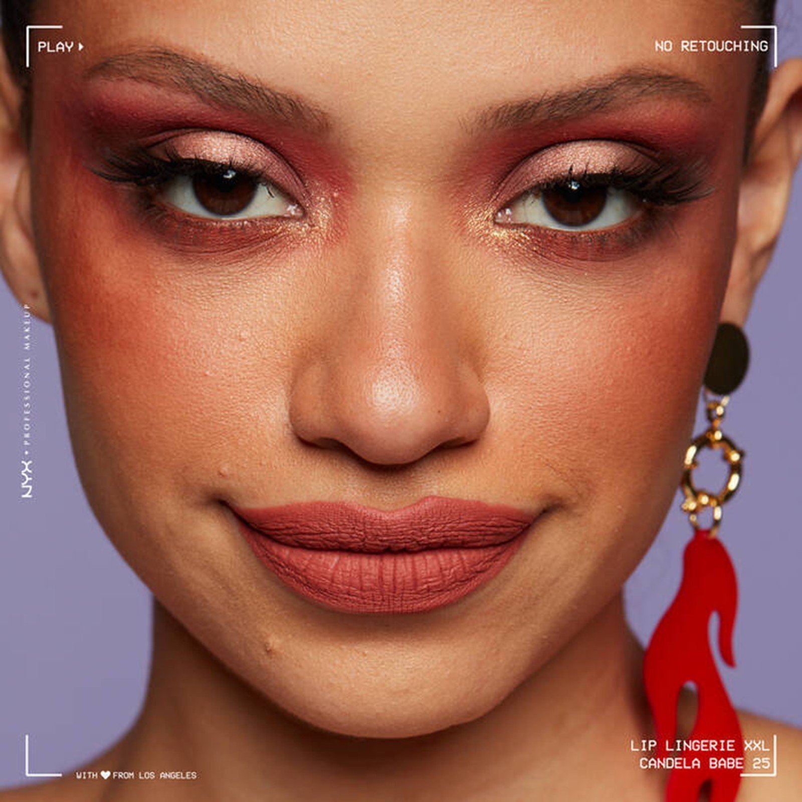 NYX Pro Makeup Lip Lingerie XXL Matte Liquid Lipstick 25 Candela Babe 4ml