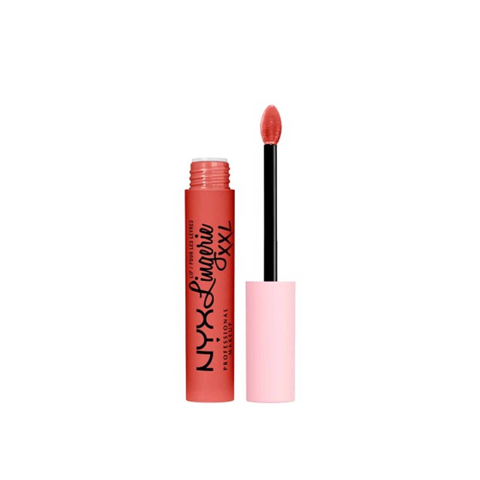 NYX Pro Makeup Lip Lingerie XXL Matte Liquid Lipstick Peach Flirt 4ml (0.13 fl oz)