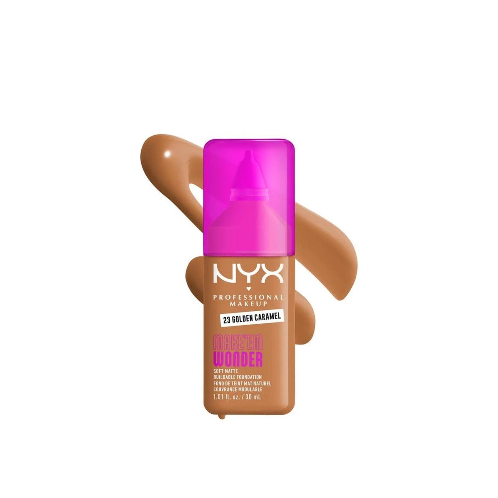 NYX Pro Makeup Make'em Wonder Soft Matte Buildable Foundation