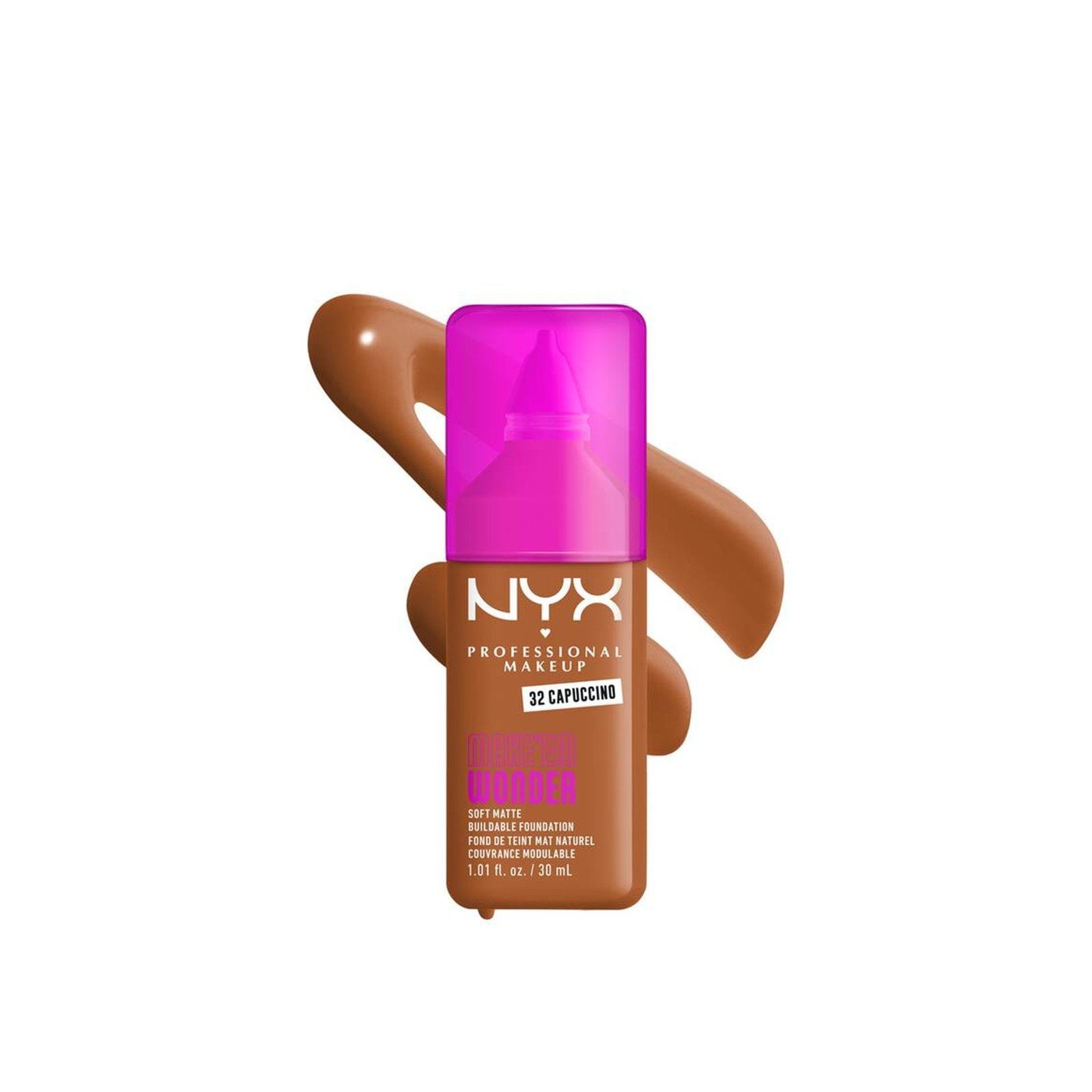 NYX Pro Makeup Make'em Wonder Soft Matte Buildable Foundation