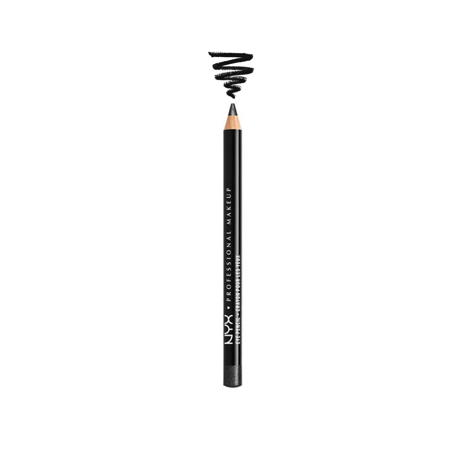 NYX Pro Makeup Slim Eye Pencil Black Shimmer 1.1g
