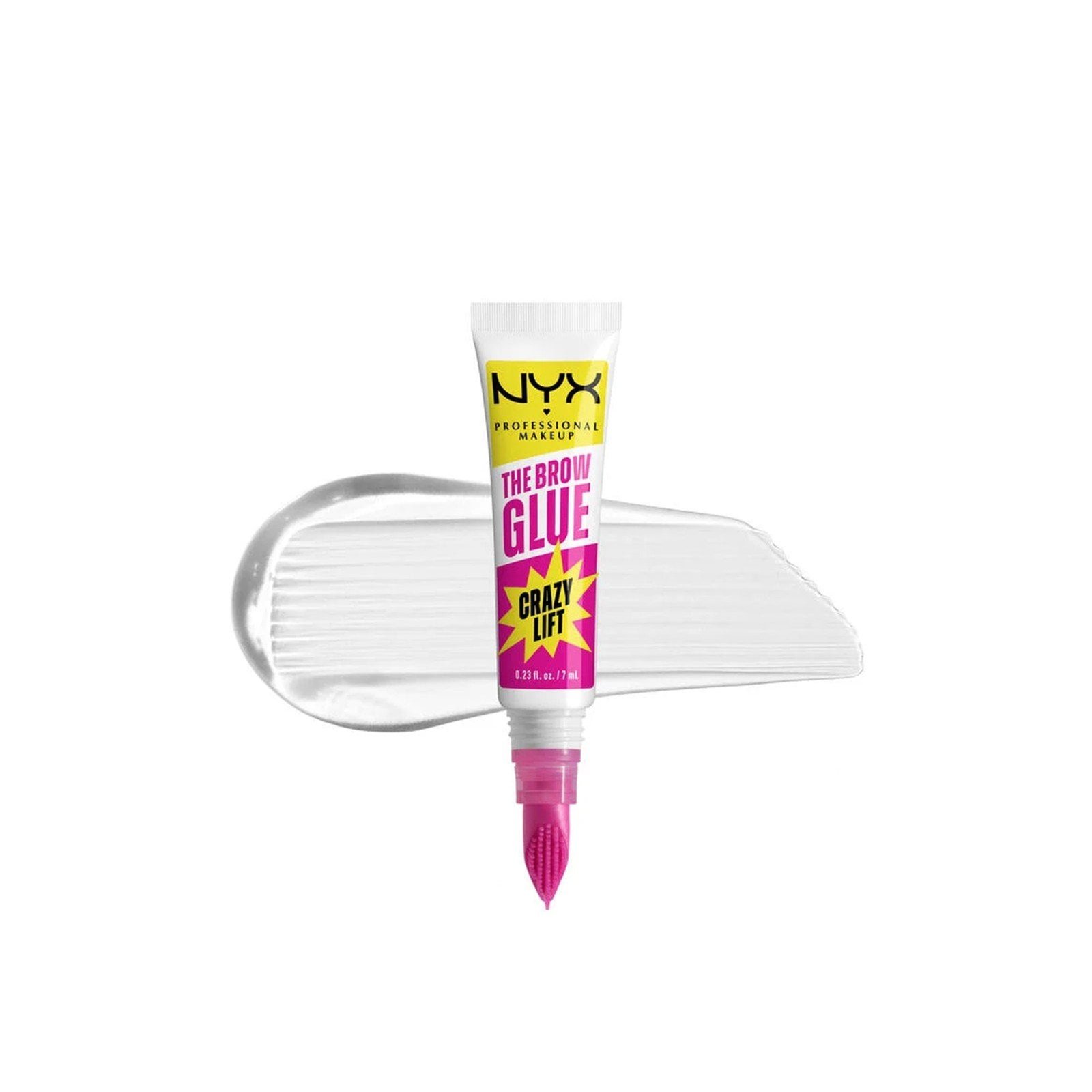 NYX Pro Makeup The Brow Glue Crazy Lift Brow Lamination Gel 01 Transparent 7ml