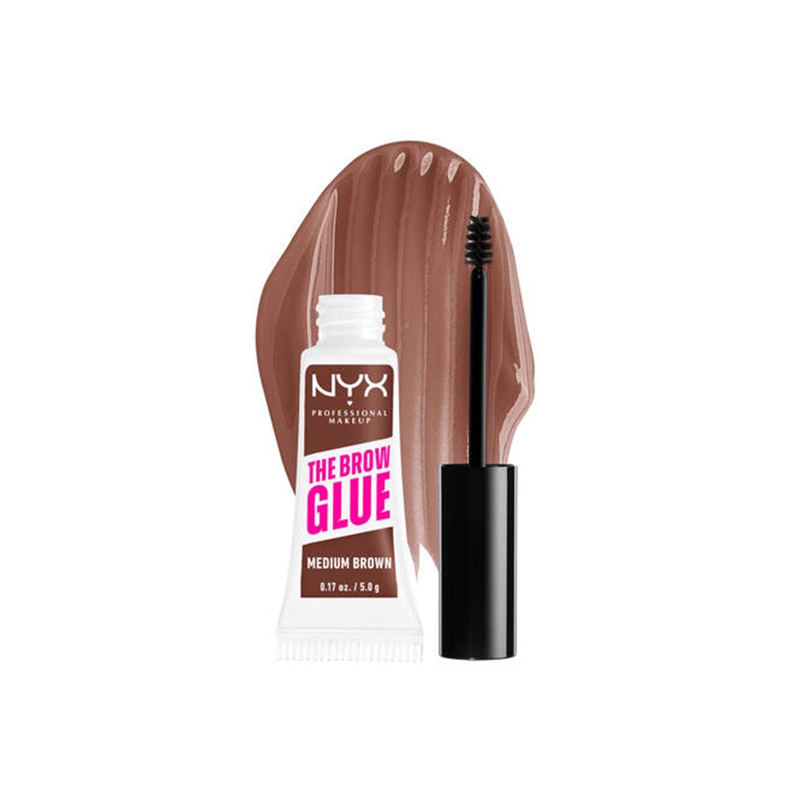 NYX Pro Makeup The Brow Glue Instant Brow Styler 03 Medium Brown 5g