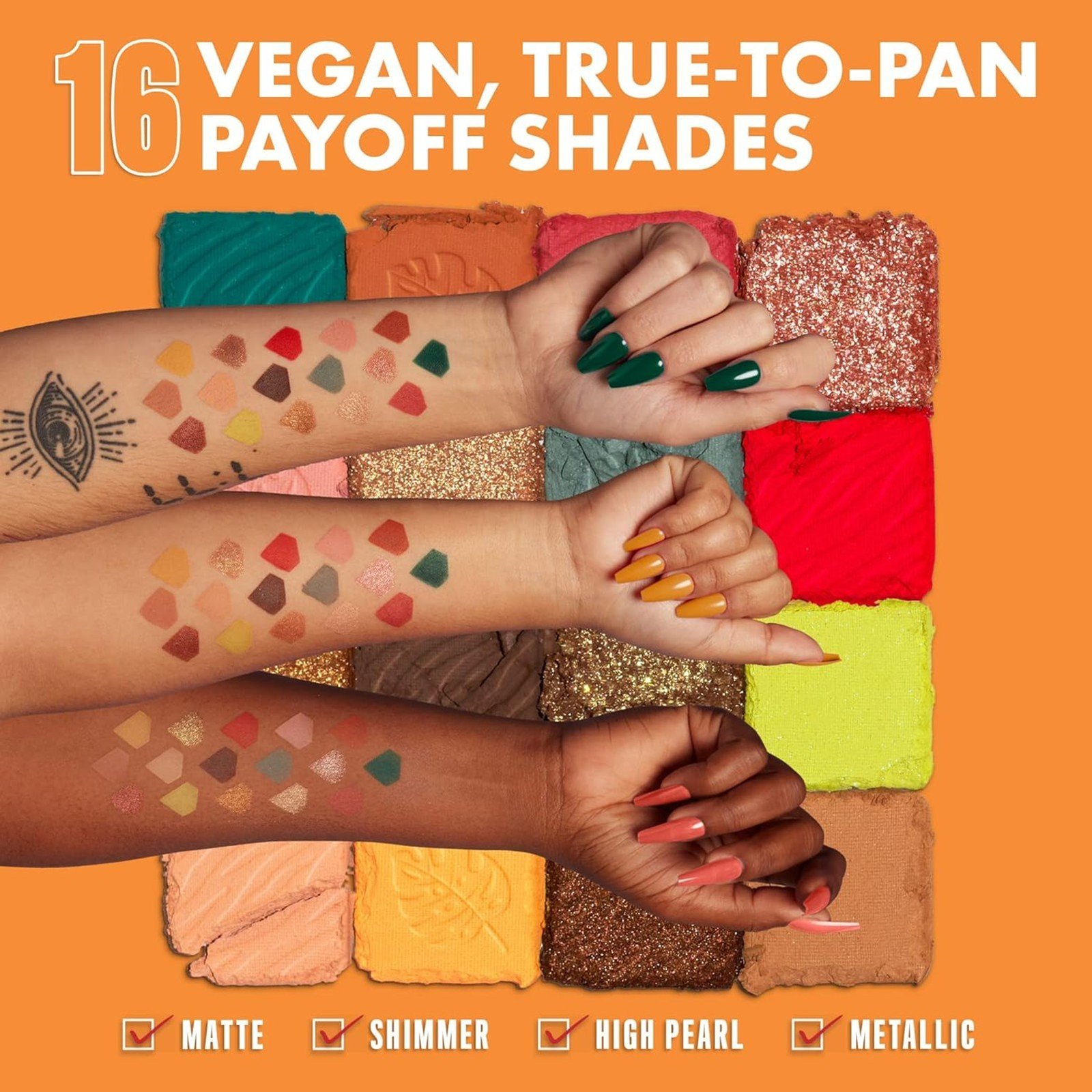 NYX Pro Makeup Ultimate Shadow Palette Paradise Show