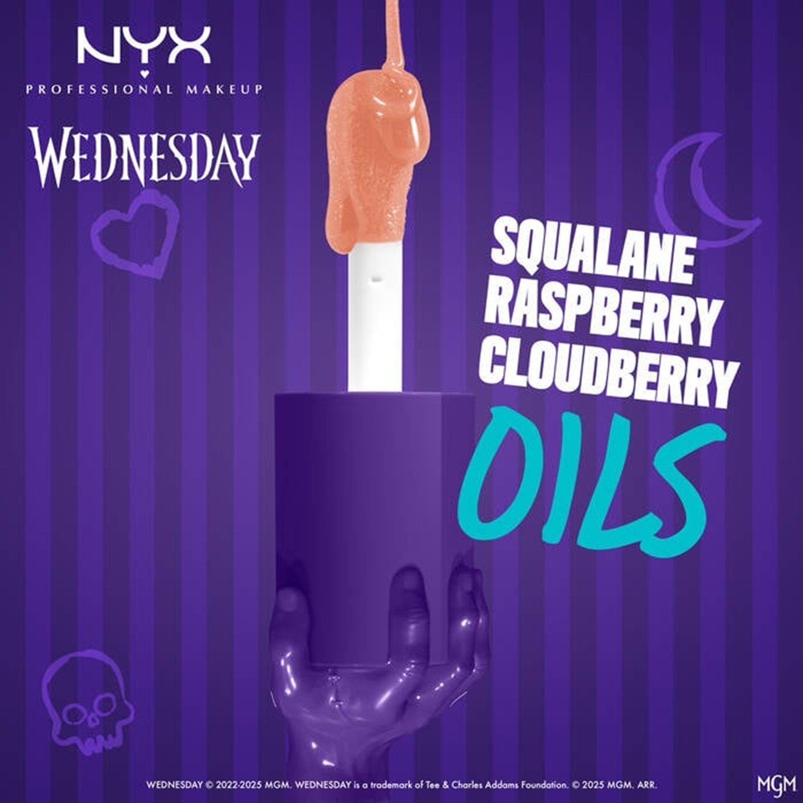 NYX Pro Makeup Wednesday Color-Shifting Lip Oil Moonshifted 4.8ml