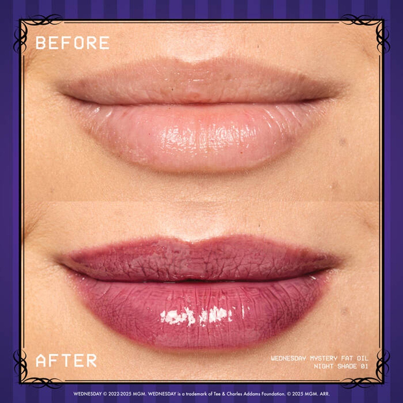 NYX Pro Makeup Wednesday Color-Shifting Lip Oil Nightshade 4.8ml