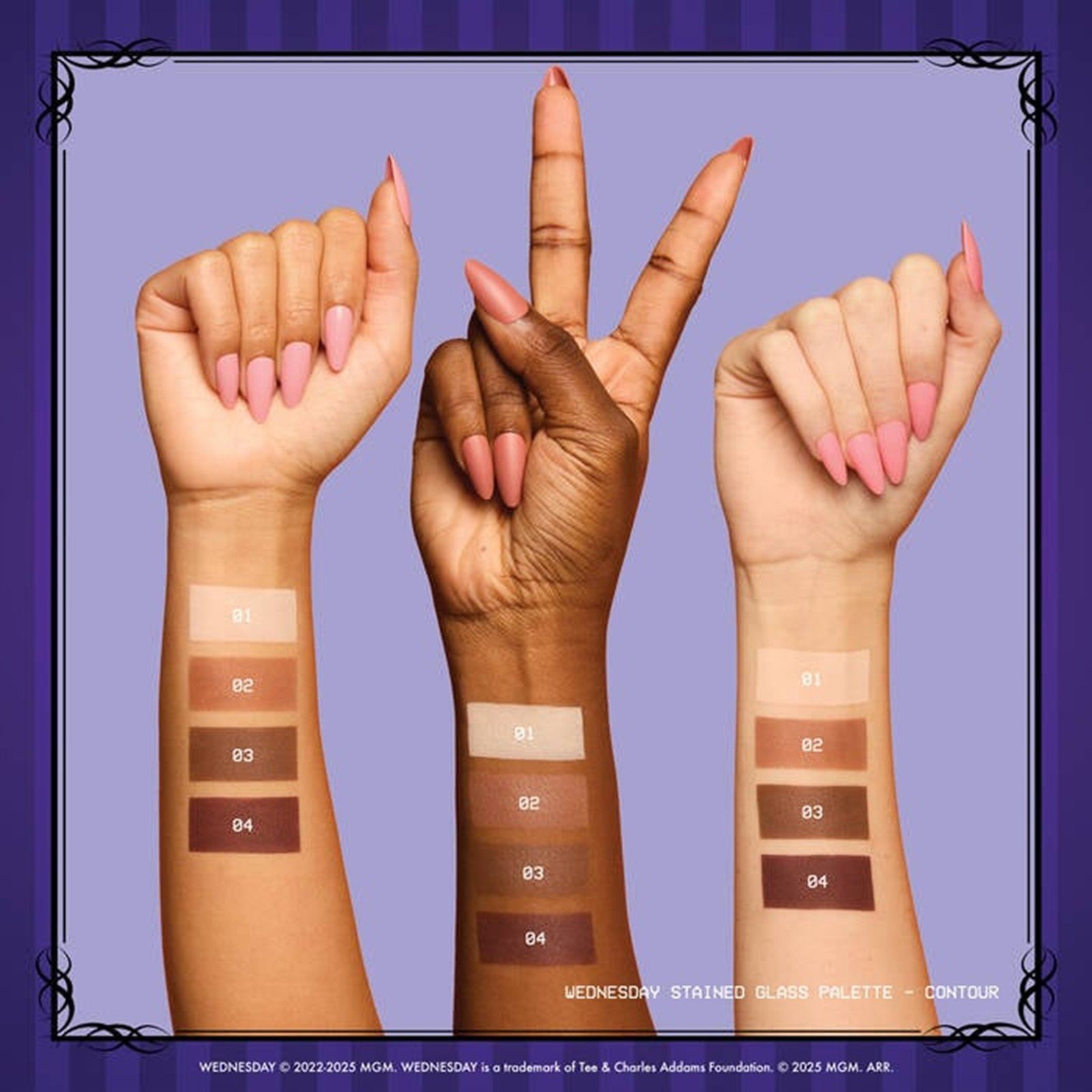 NYX Pro Makeup Wednesday Stained Glass Contour Palette