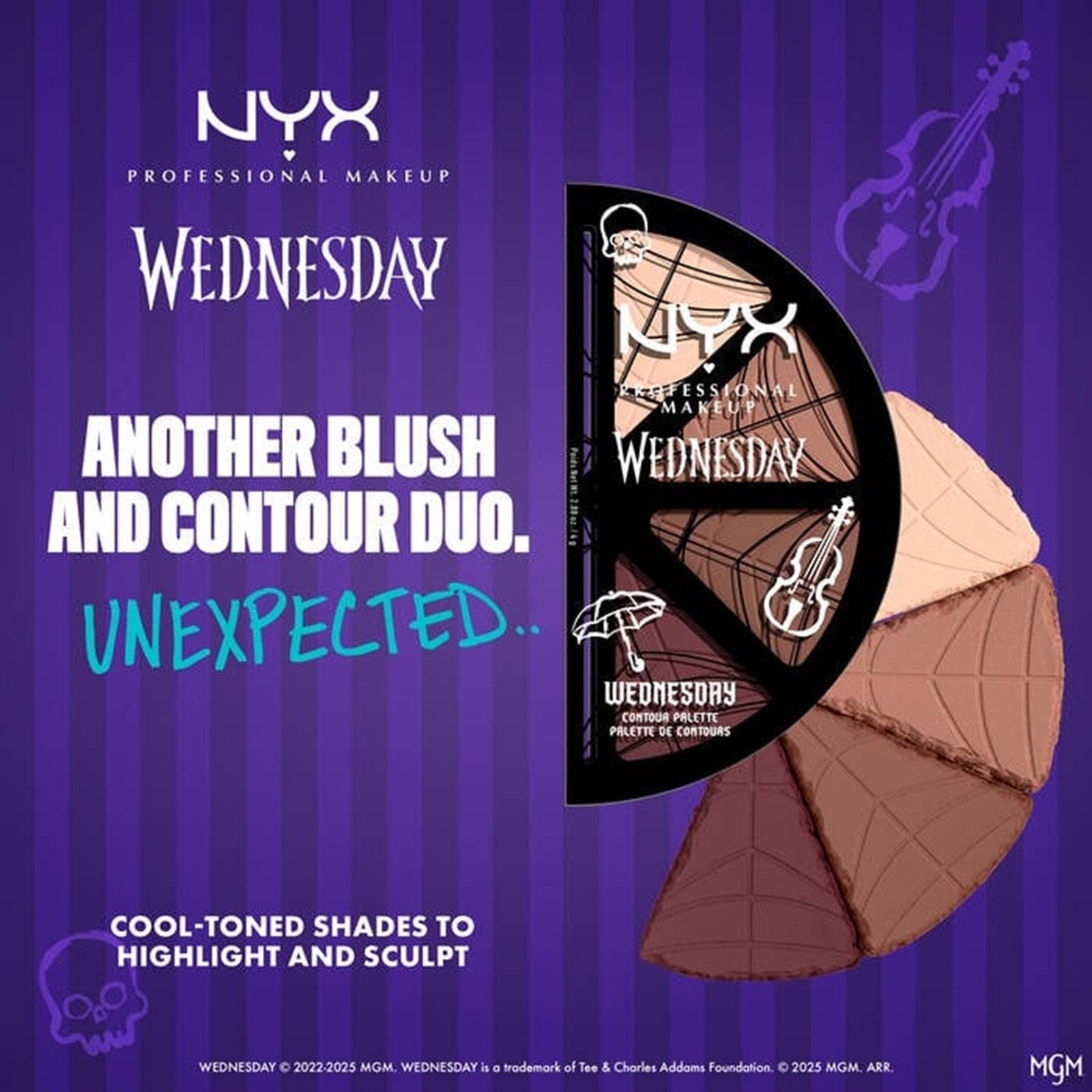 NYX Pro Makeup Wednesday Stained Glass Contour Palette