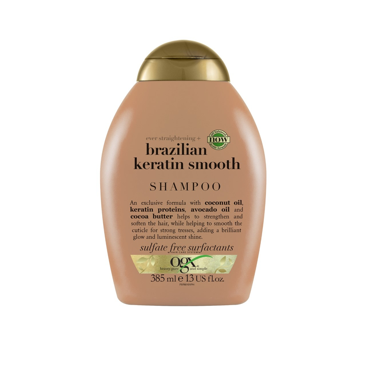 OGX Ever Straightening + Brazilian Keratin Smooth Shampoo 385ml (13 fl oz)
