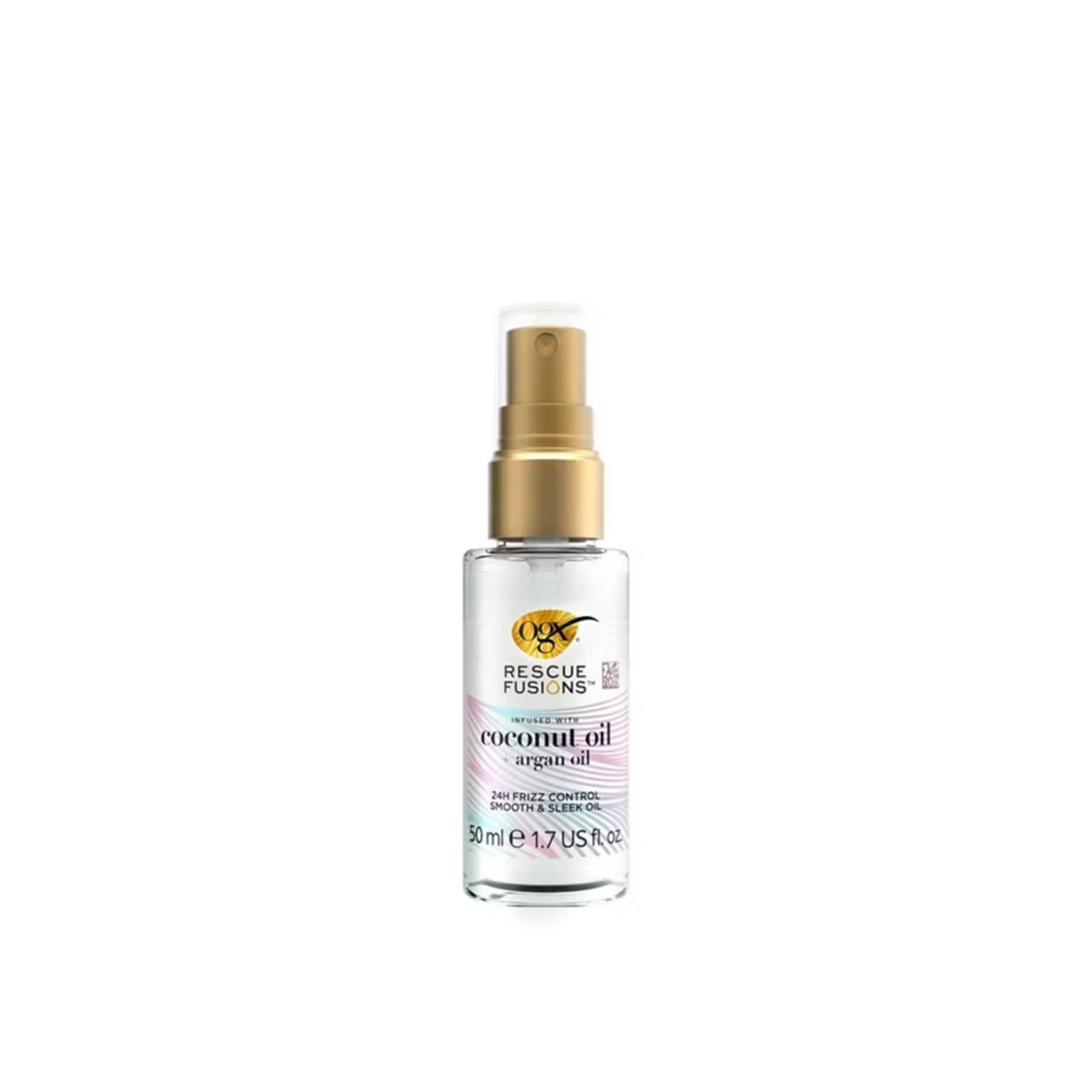 OGX Rescue Fusions 24h Frizz Control Smooth & Sleek Oil 50ml