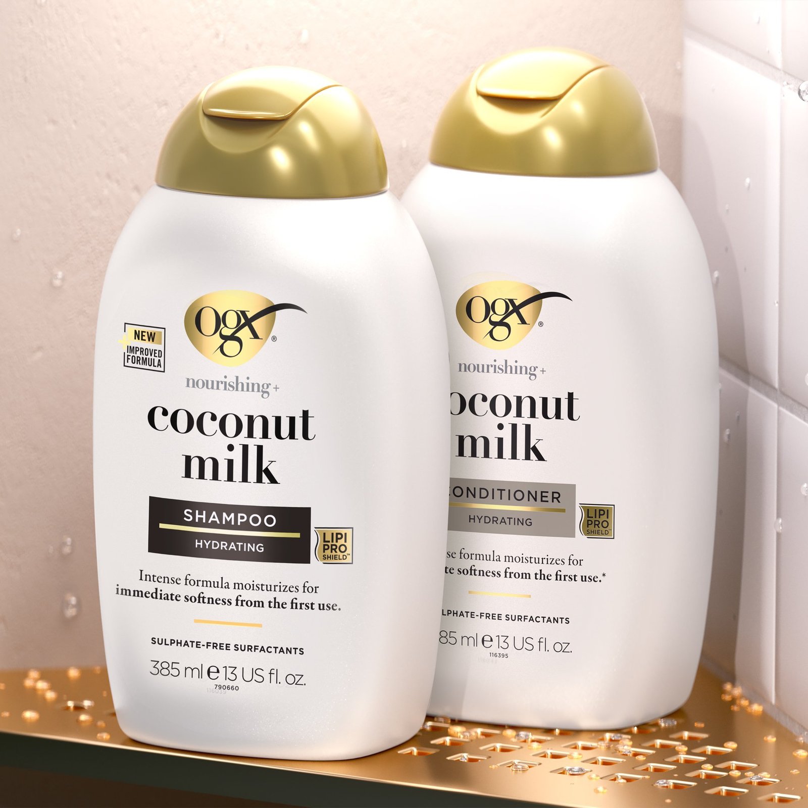 OGX Nourishing + Coconut Milk Shampoo 385ml