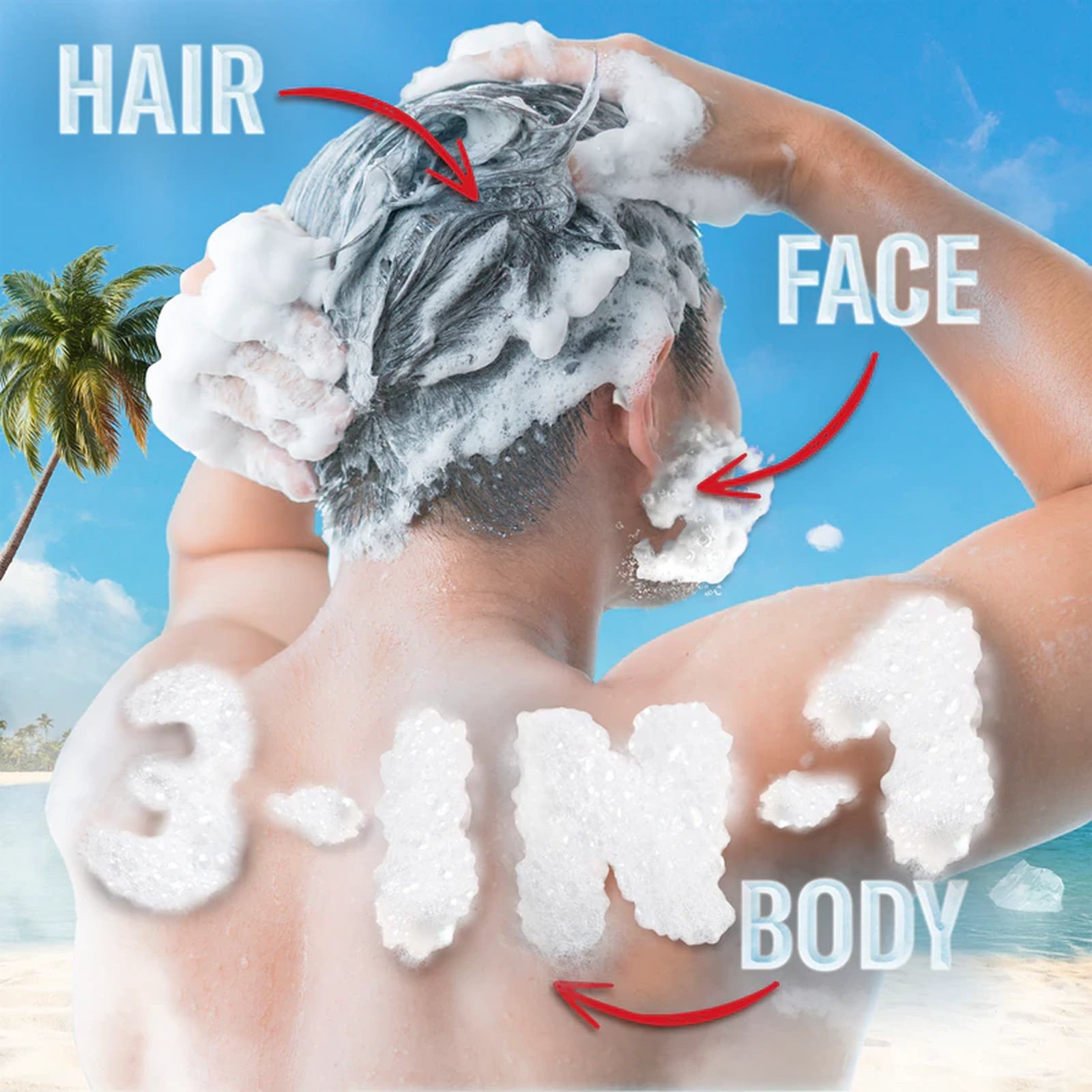 Old Spice Cold Spice 3-In-1 Shower Gel 400ml (13.53floz)