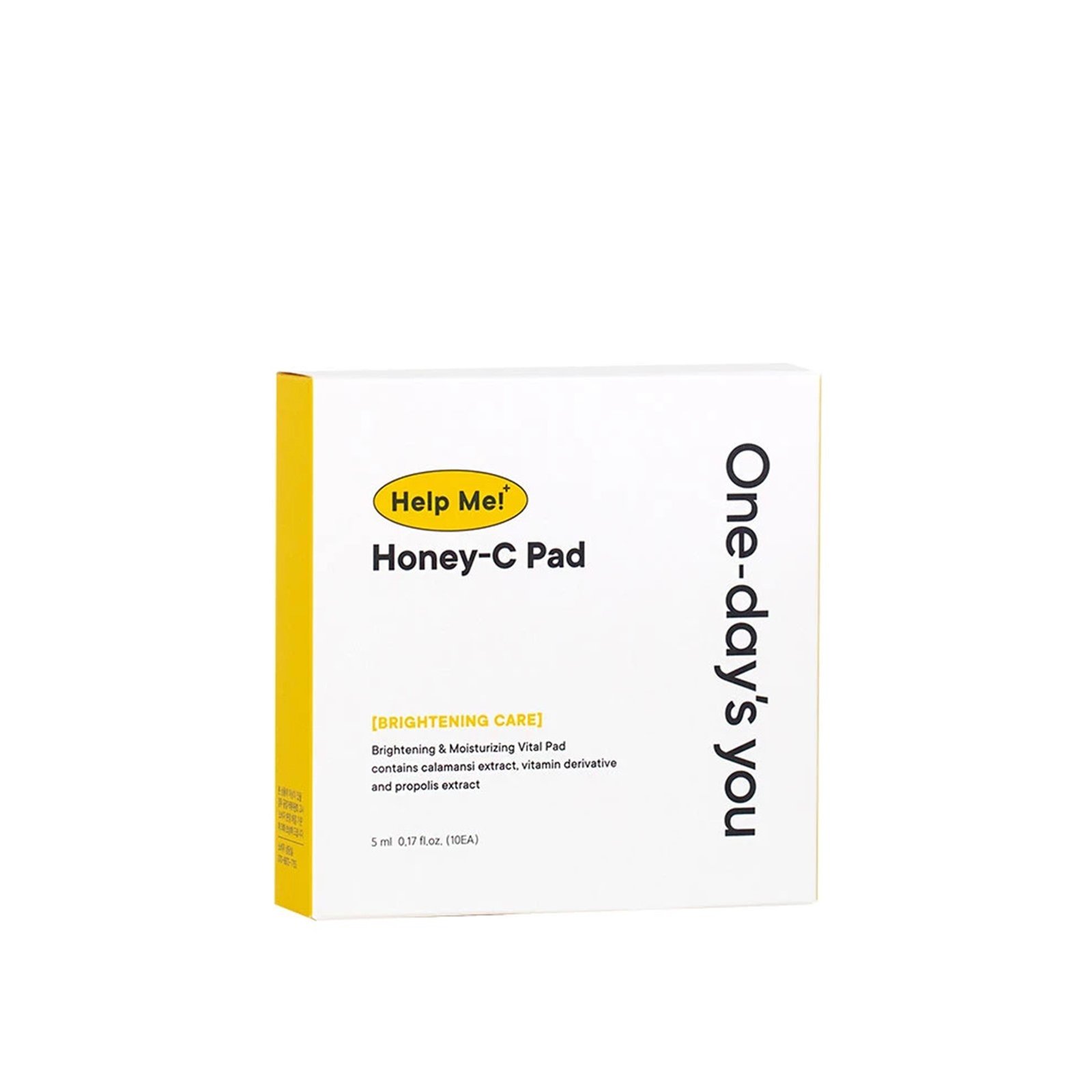 One-day's you Handy Help Me Brightening Honey-C Pad x10
