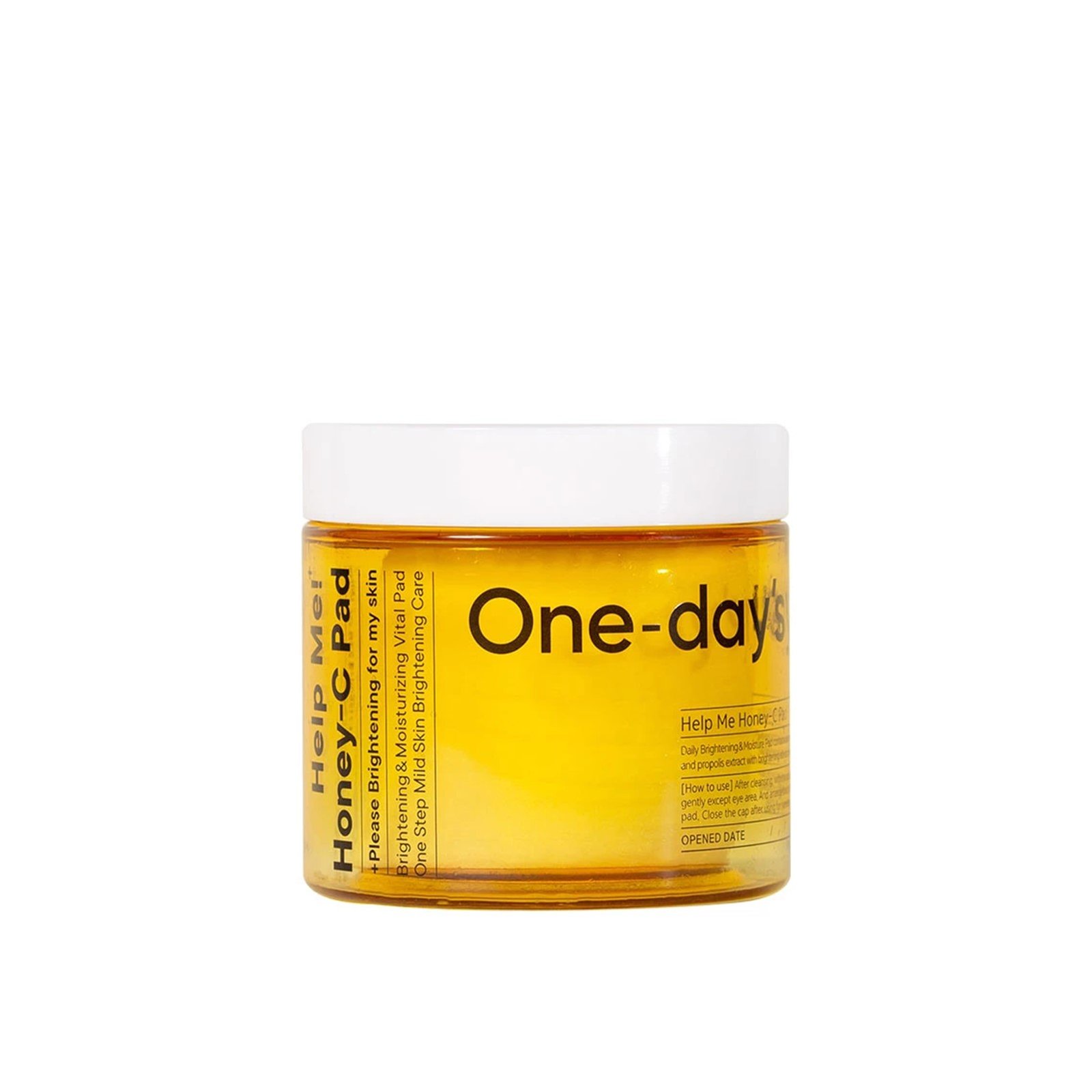 One-day's you Help Me Brightening Honey-C Pad x60 (4.23 fl oz)