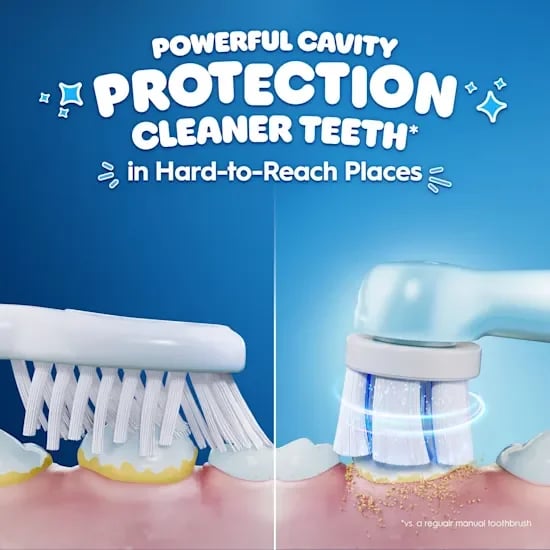 Oral-B iO™ Kids 6+ elektromos fogkefe Stitch + utazótáska