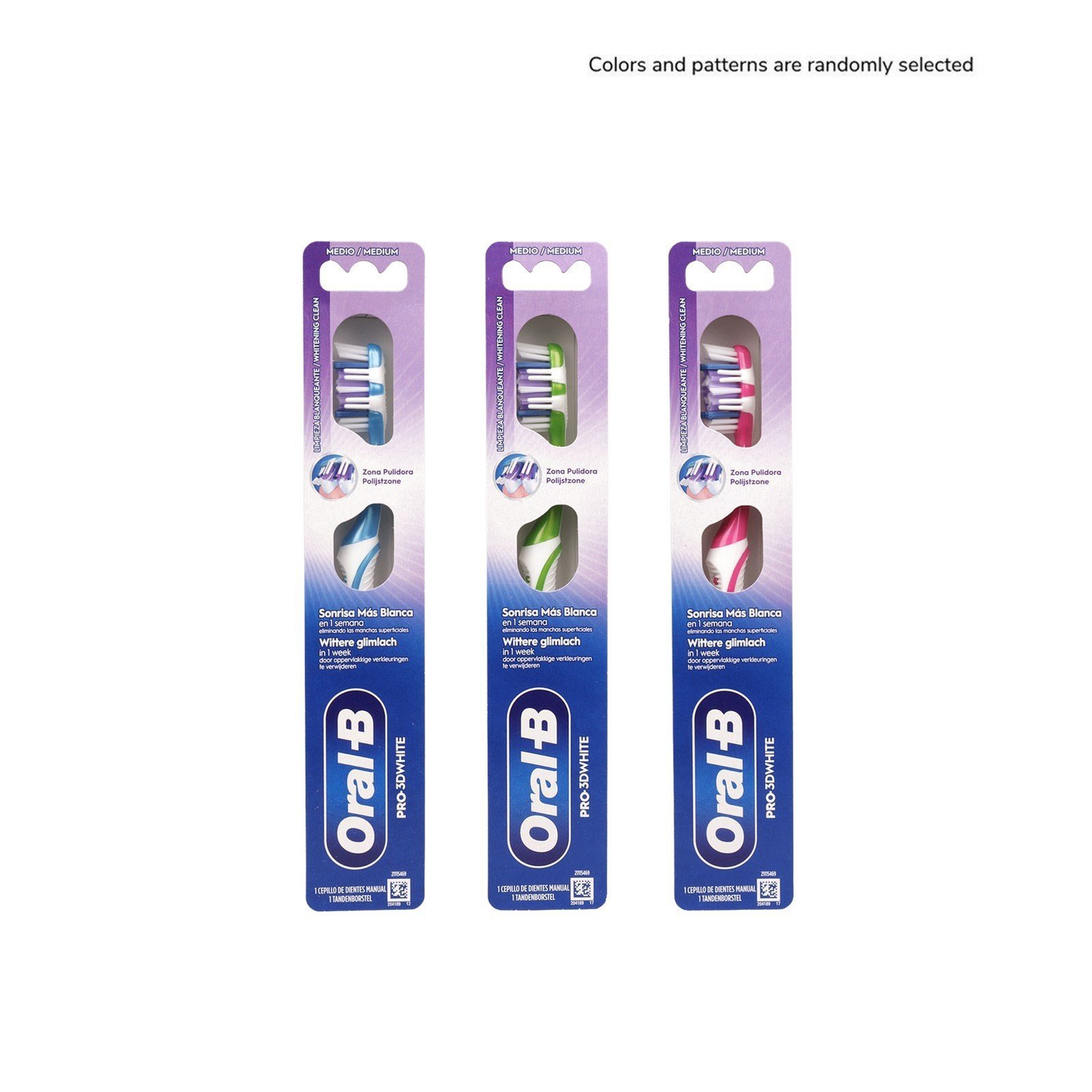 Oral-B Pro-3D White Toothbrush Medium