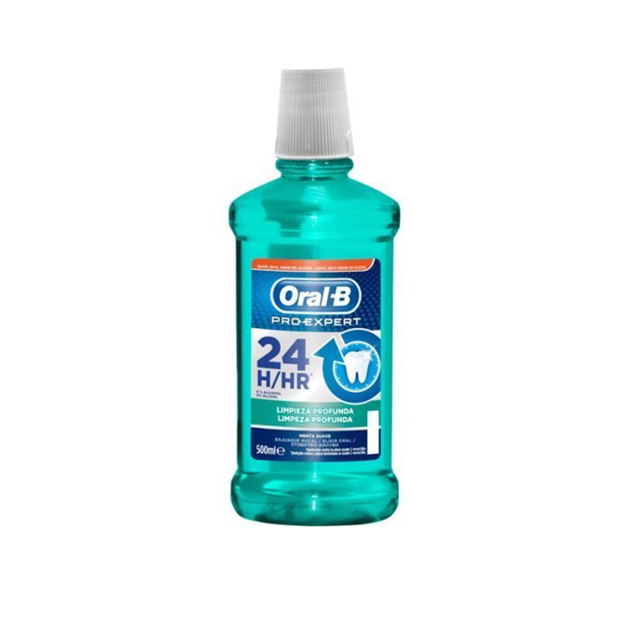Oral-B Pro Expert 24h Deep Clean Mild Mint Mouthwash 500ml (16.9 fl oz)