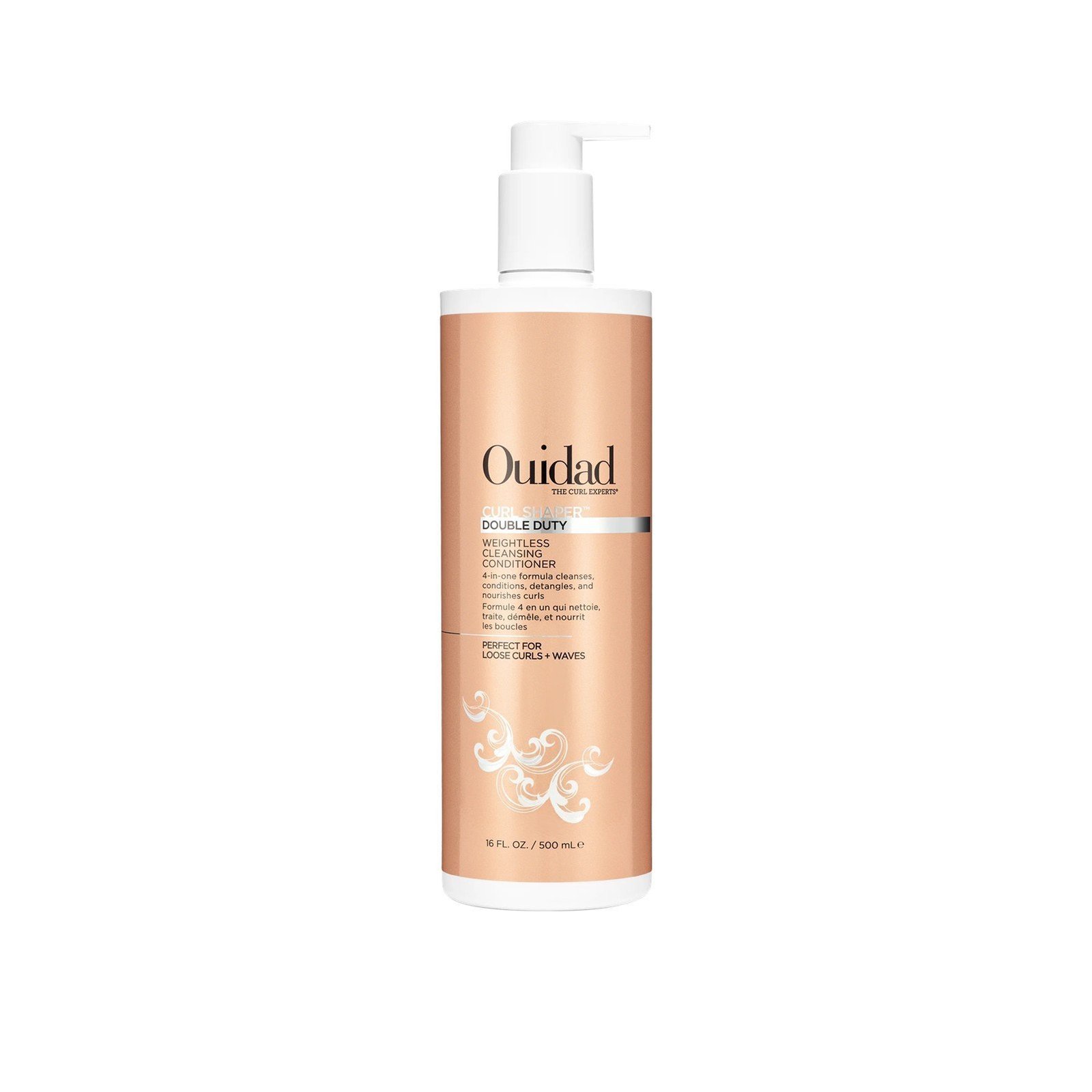 Ouidad Curl Shaper Double Duty Weightless Cleansing Conditioner 500ml (16floz)