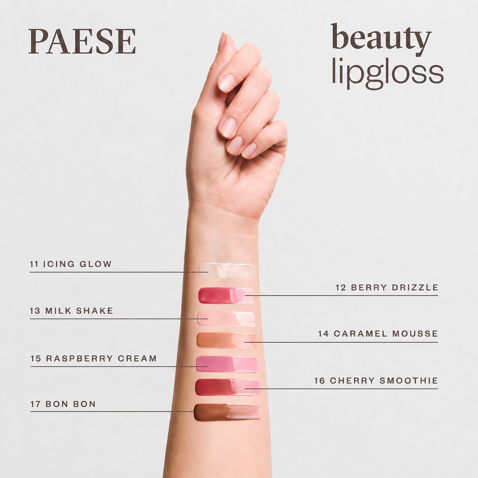 Paese Beauty Lip Gloss 11 Icing Glow 4.5ml