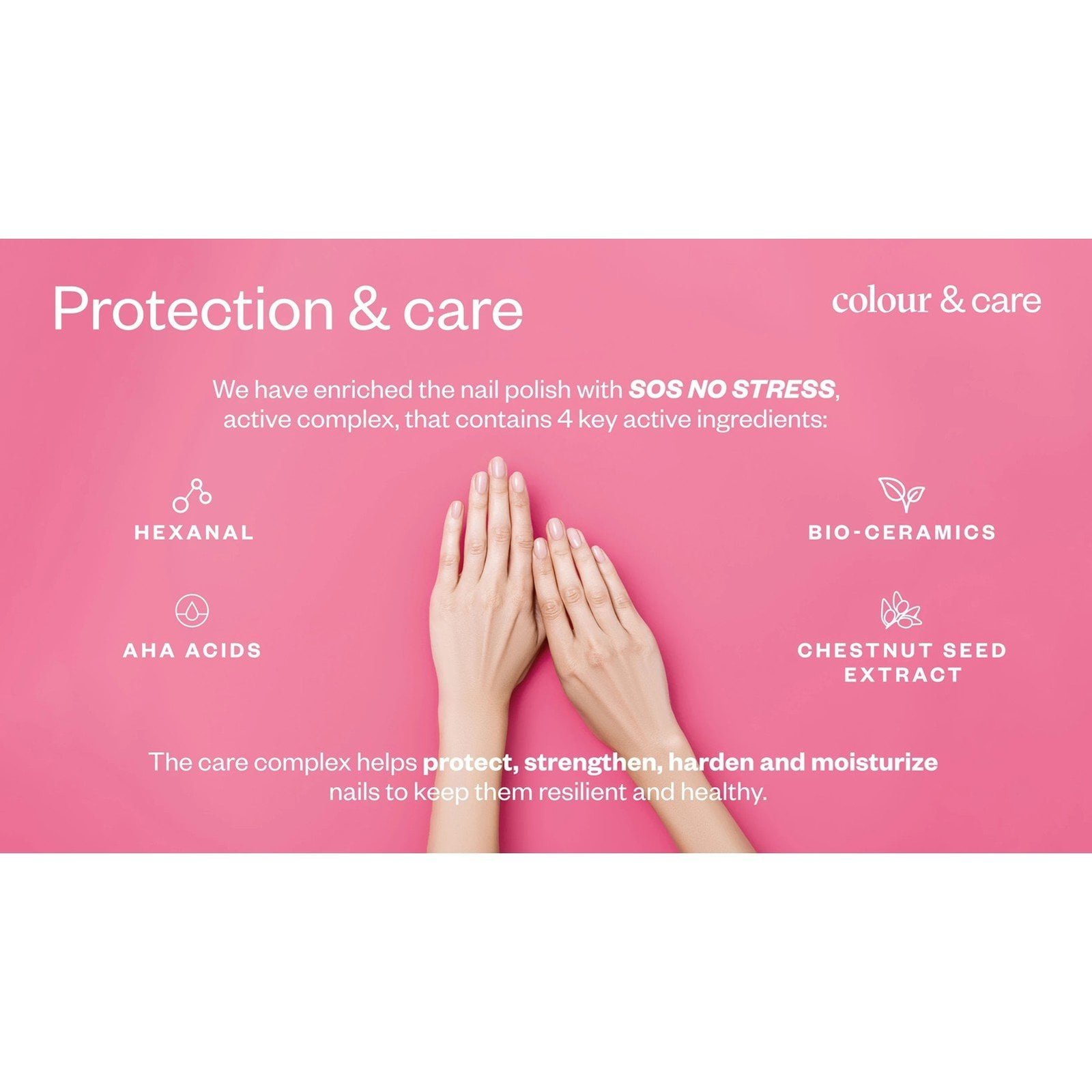 Paese Color & Care Nail Polish with Conditioner