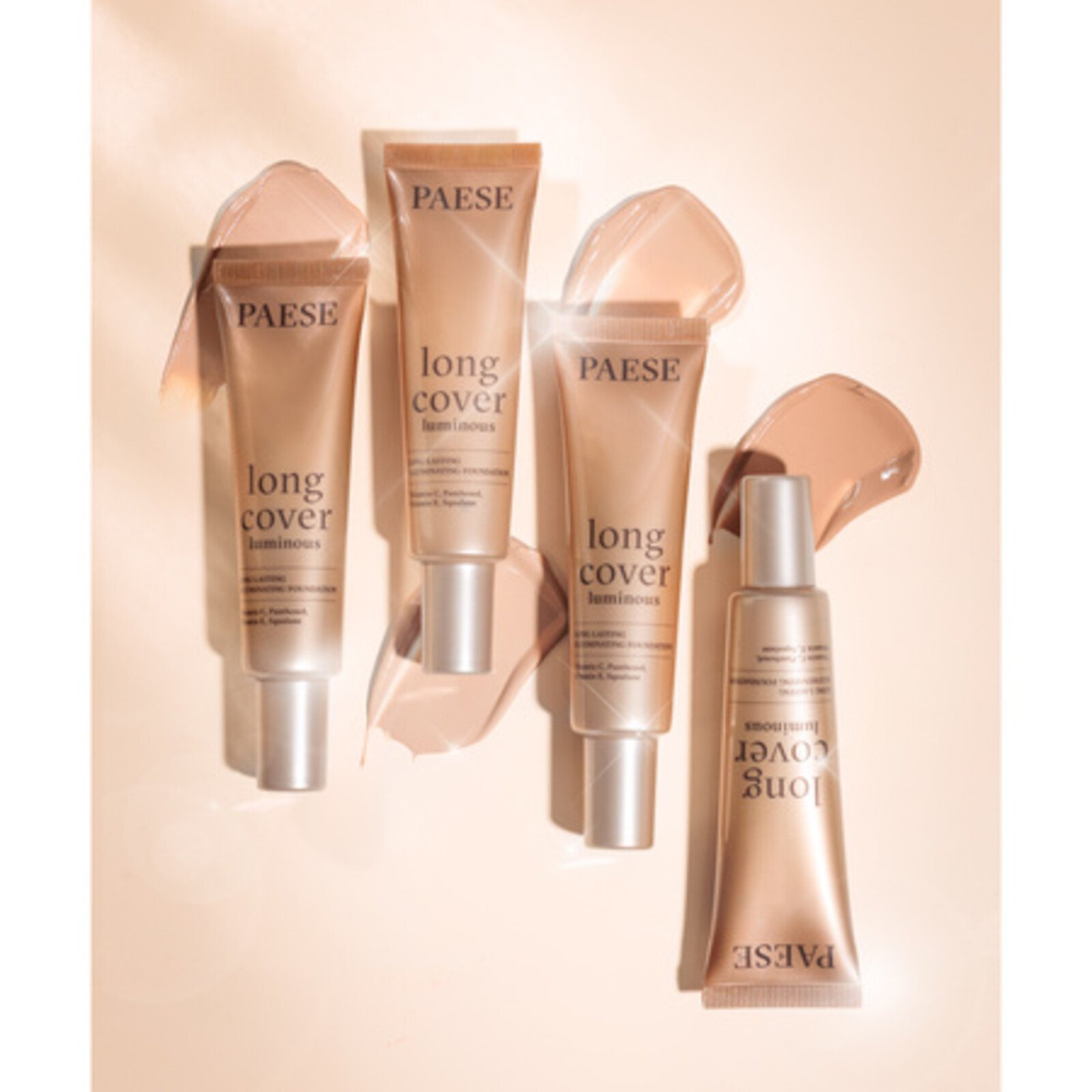 Paese Long Cover Luminous Foundation 1.5W Beige 30ml