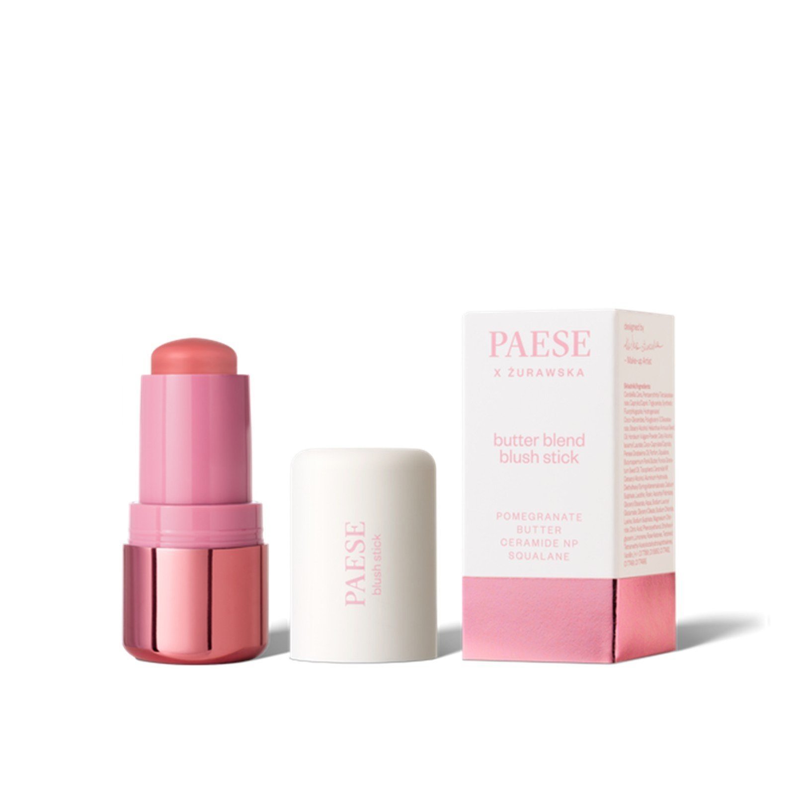 Paese x Żurawska Butter Blend Blush Stick 03 Coral 6g قطر
