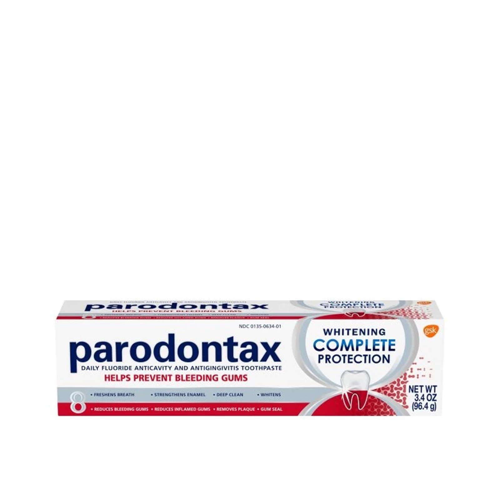 Parodontax Complete Protection Whitening Toothpaste 75ml (2.53 fl oz)