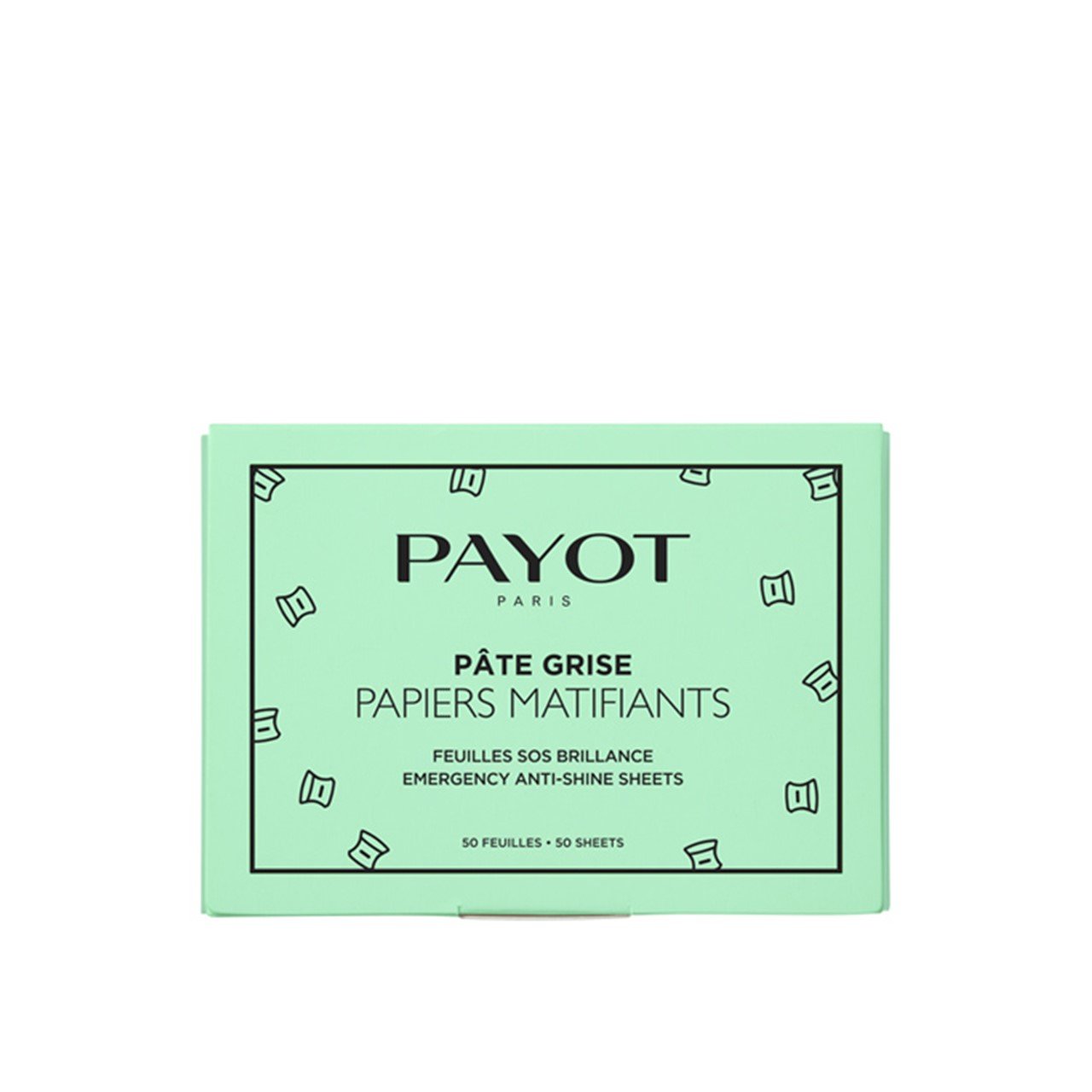 Payot Pâte Grise Papiers Matifiants Emergency Anti-Shine Sheets 10x50