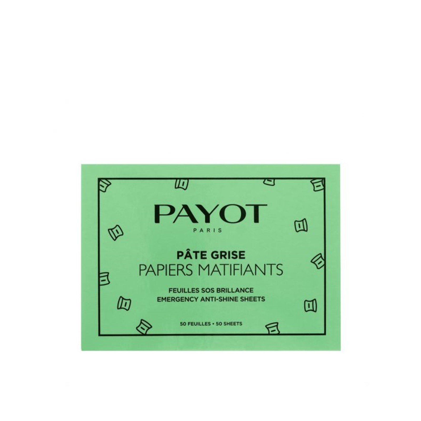 Payot Pâte Grise Papiers Matifiants Emergency Anti-Shine Sheets x50