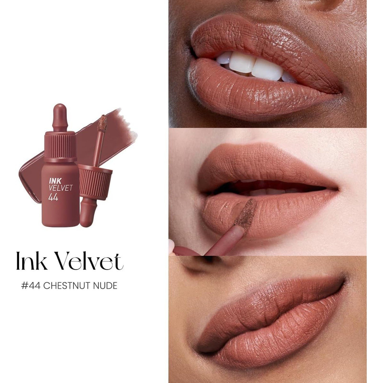 Peripera Ink Velvet 44 Chestnut Nude 4g