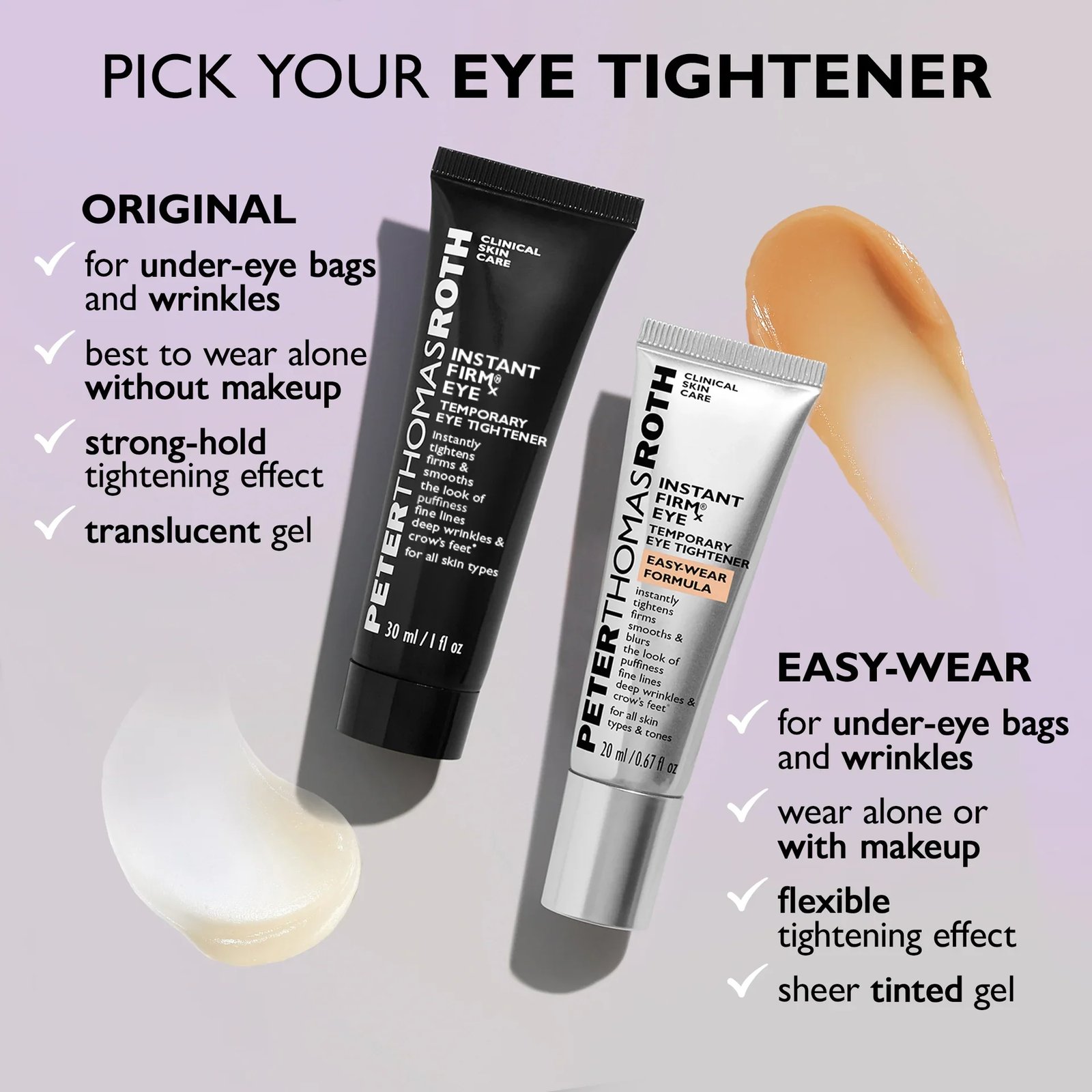 Peter Thomas Roth Instant FIRMx Eye Temporary Eye Tightener Easy-Wear Formula 20ml