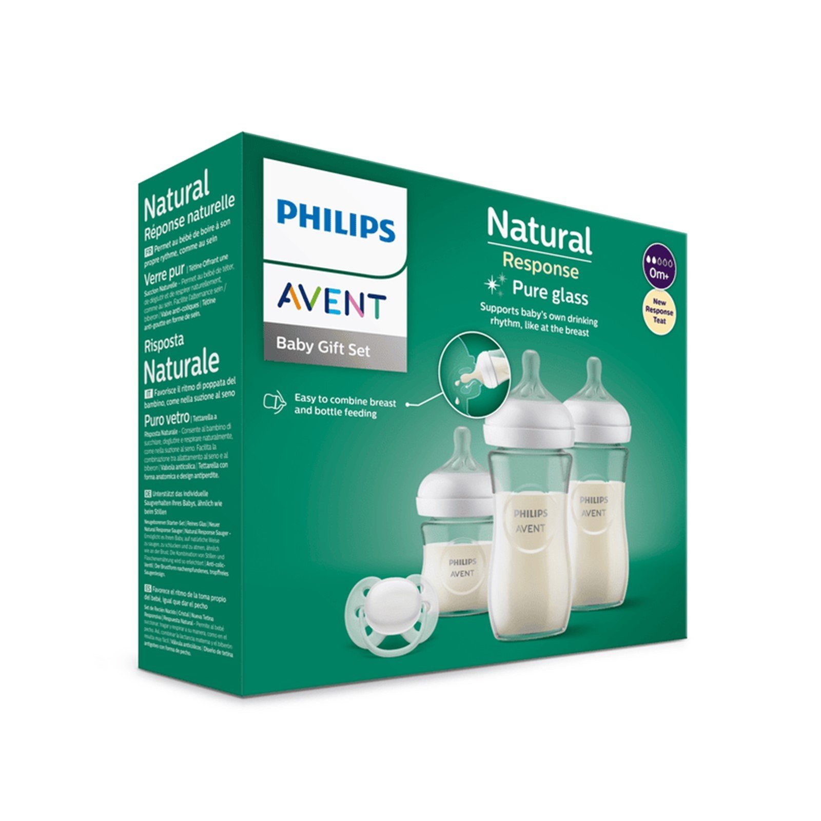  Philips Avent - Set de botella de colores, de regalo para bebé  : Bebés