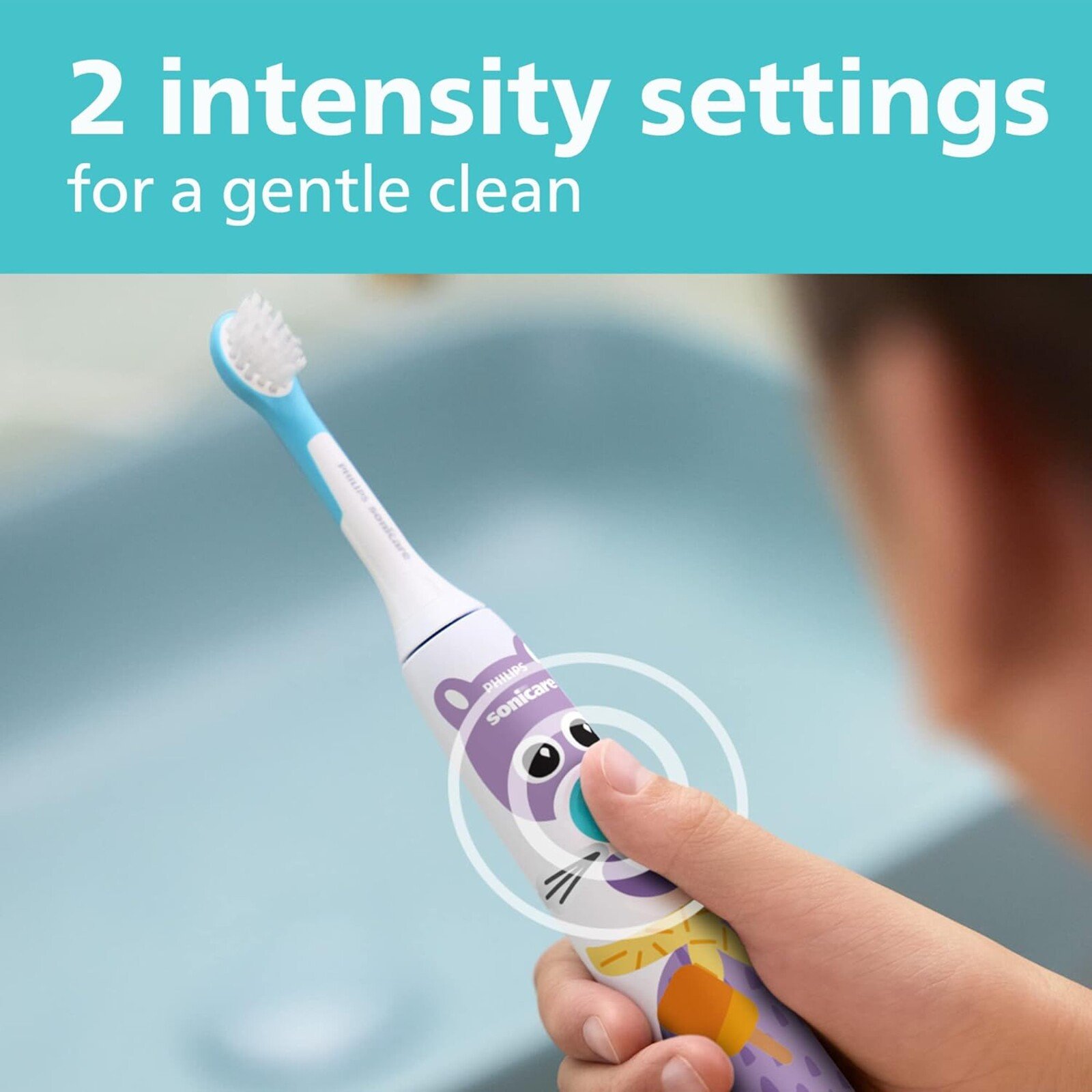 Philips Sonicare For Kids 3+ Electric Toothbrush HX3601/01 Design a Pet Edition
