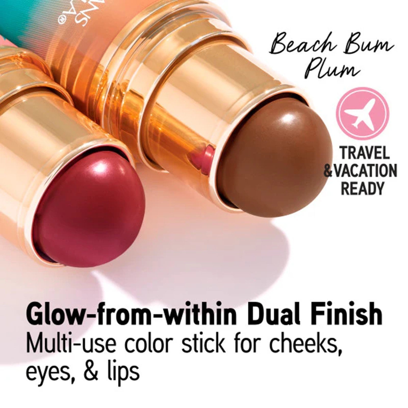 Physicians Formula Butter Glow & Go Multiuse Stick Beach Bum Plum 10g