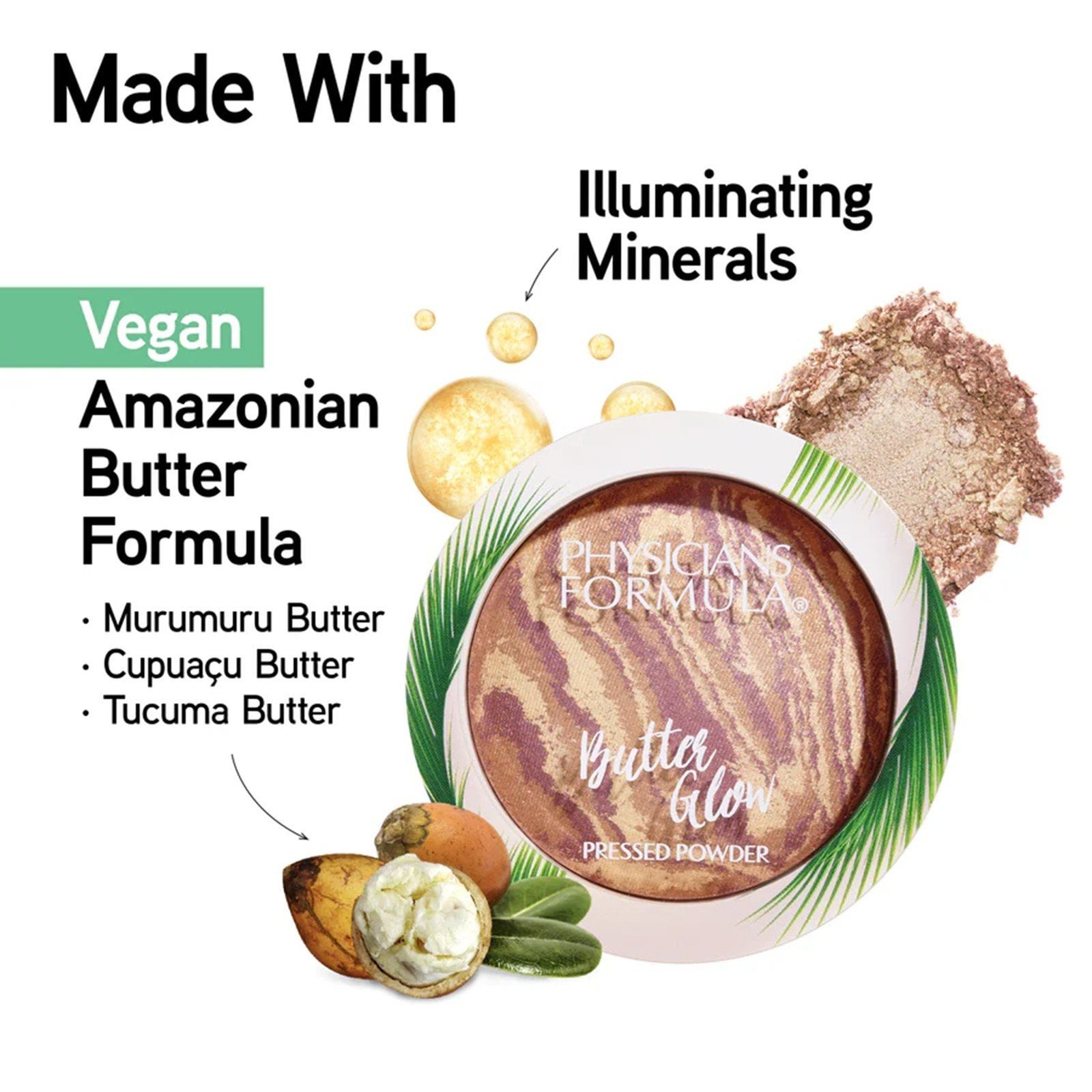 Physicians Formula Butter Glow Pressed Powder Natural Glow 7.5g