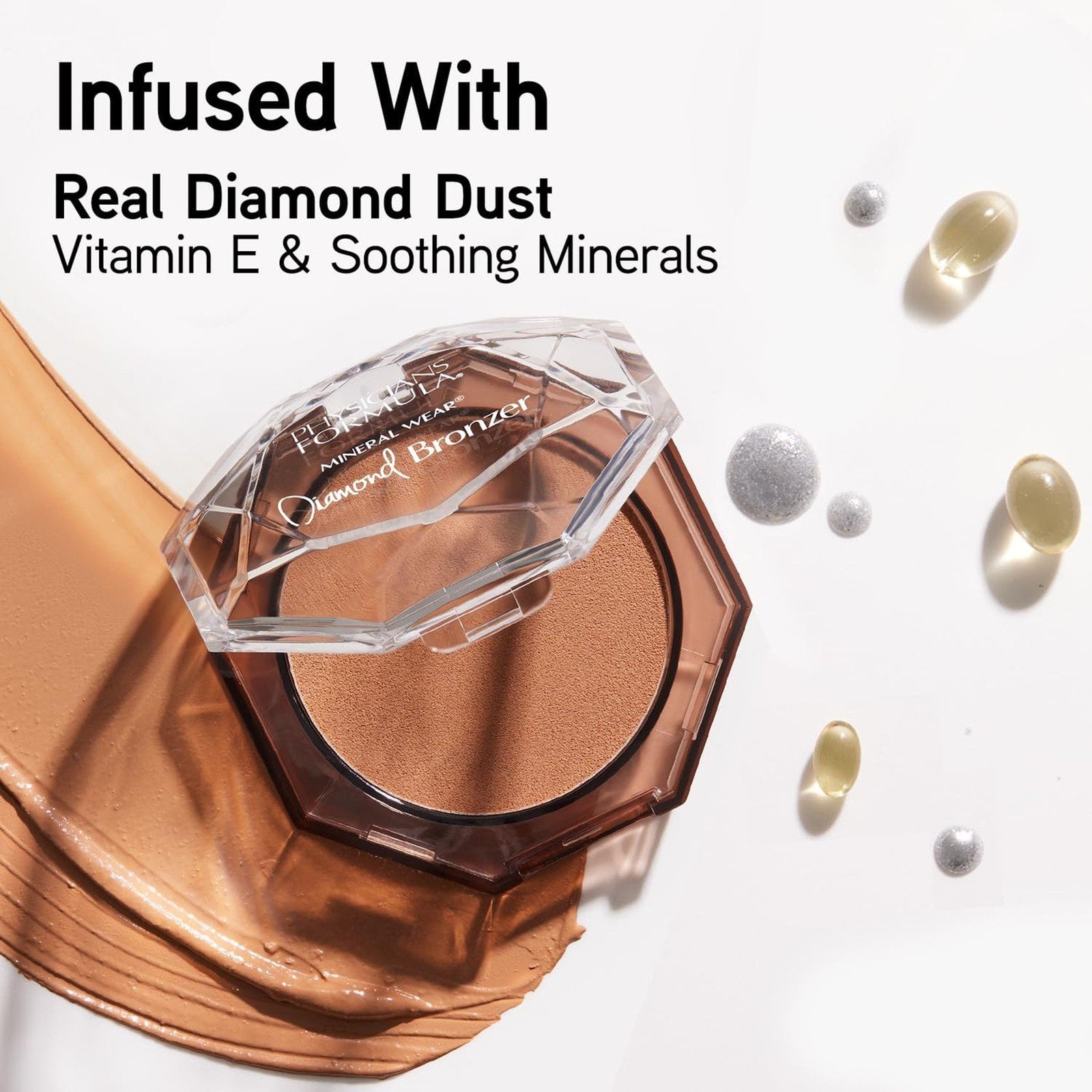 Physicians Formula Mineral Wear Diamond Bronzer Bronze Gem 5.8g