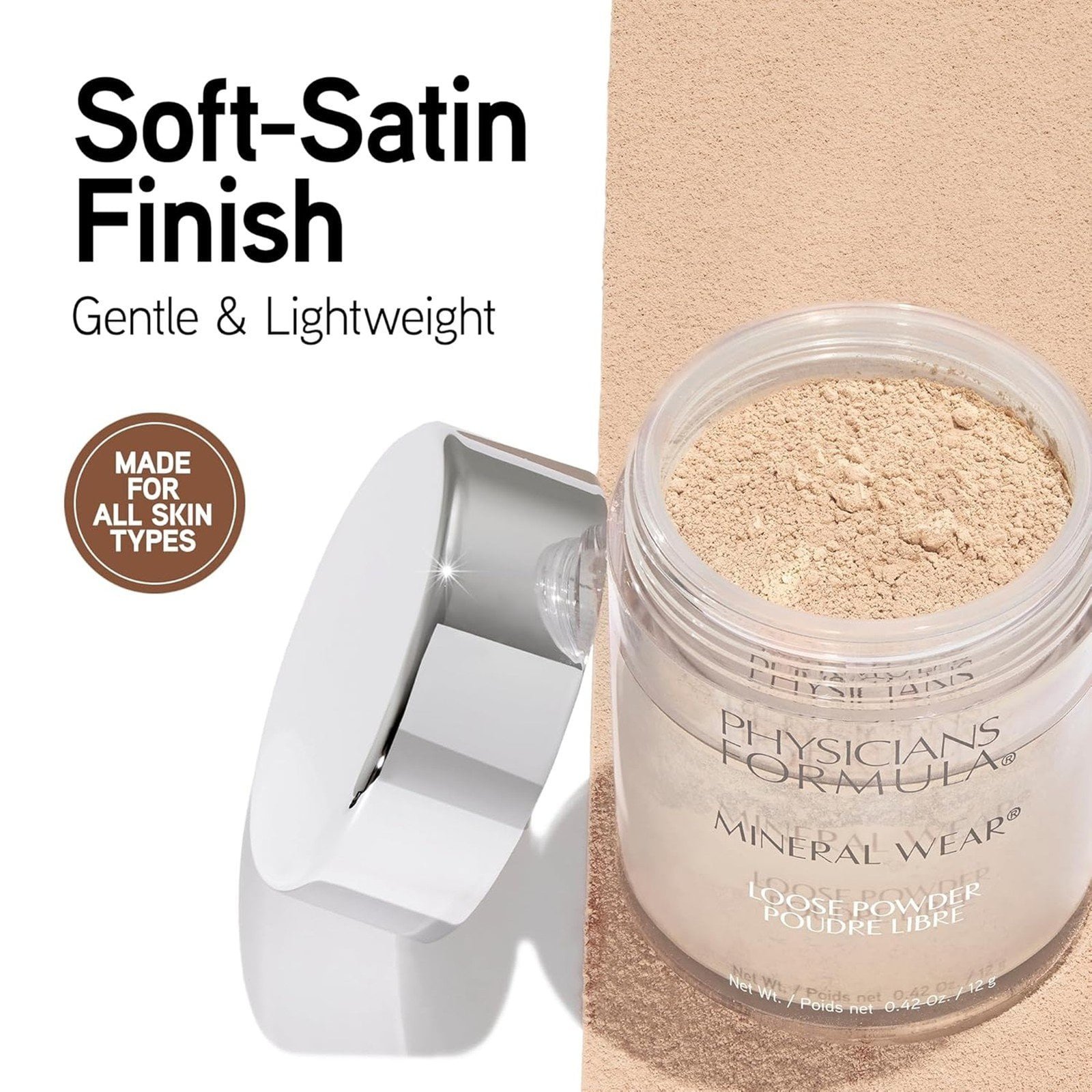 Physicians Formula Mineral Wear Loose Powder Translucent Light 12g