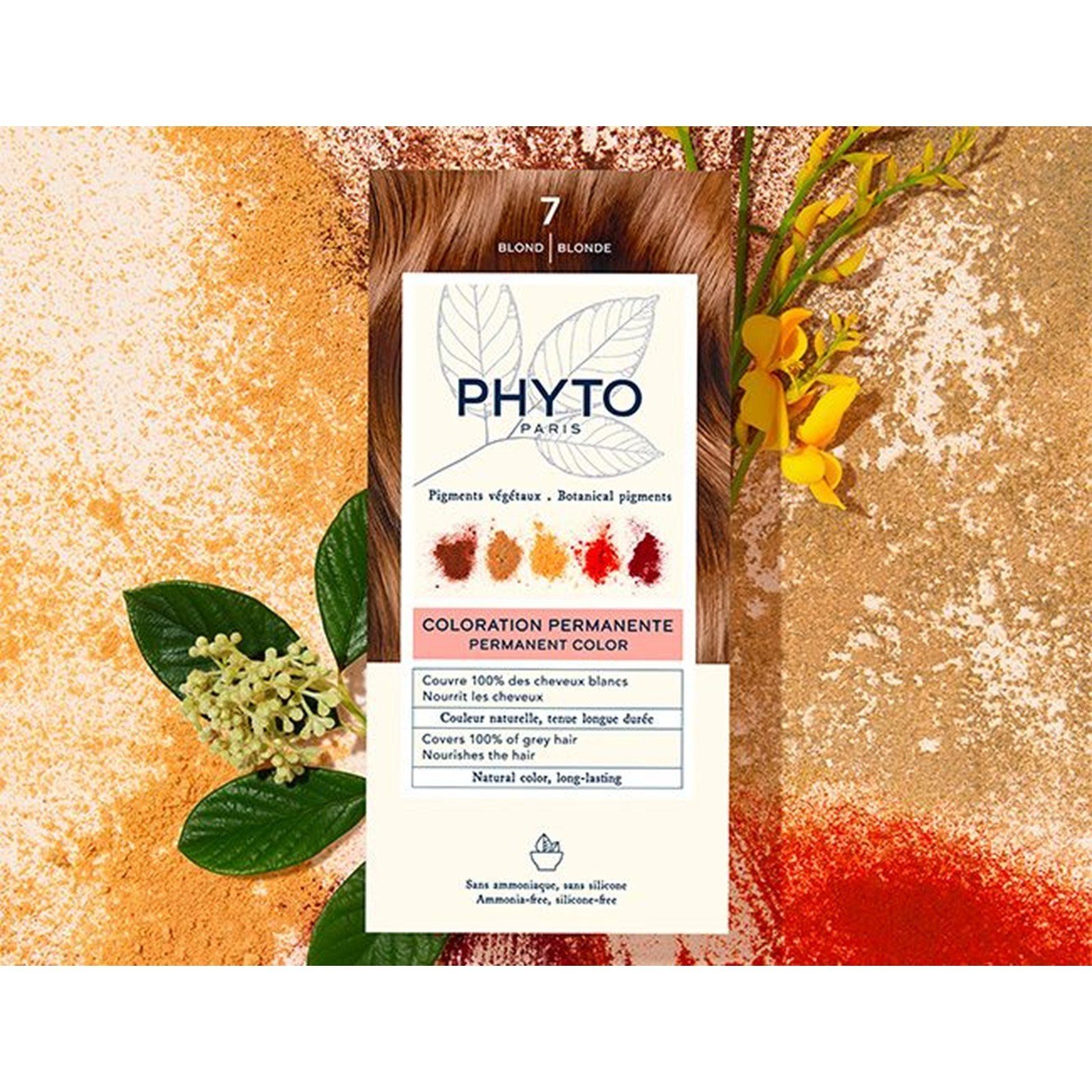 Phytocolor Permanent Color Shade 7 Blonde