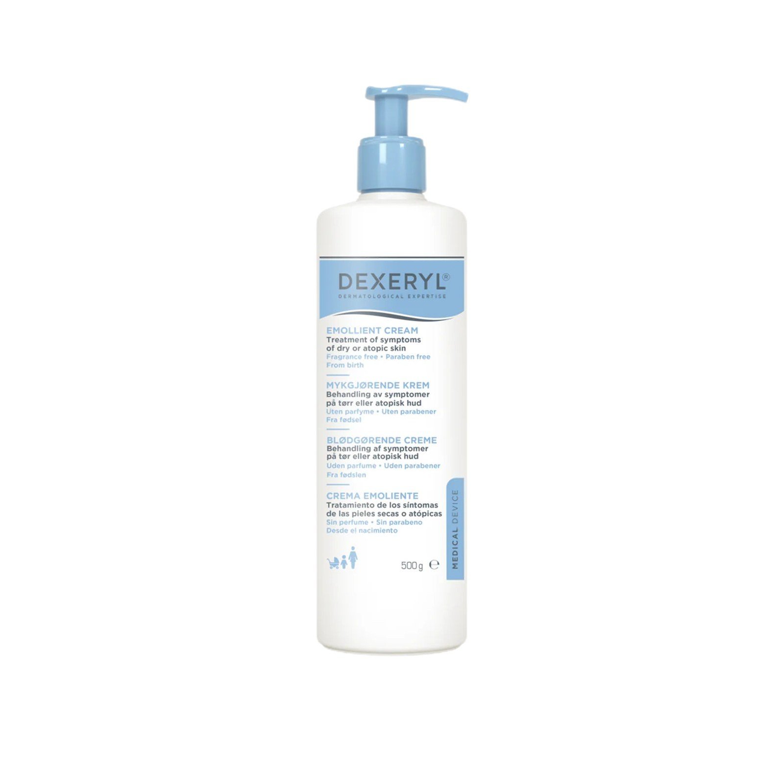 Pierre Fabre Dermatologie Dexeryl Emollient Cream 500g