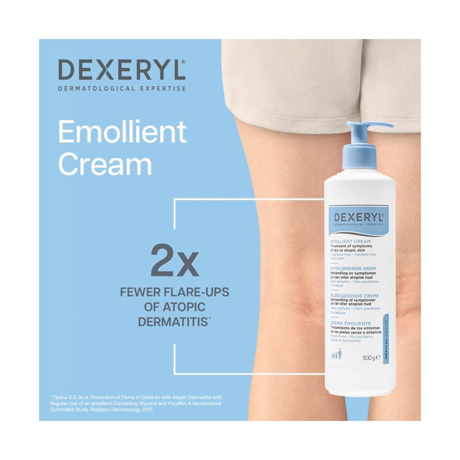 Pierre Fabre Dermatologie Dexeryl Emollient Cream 500g