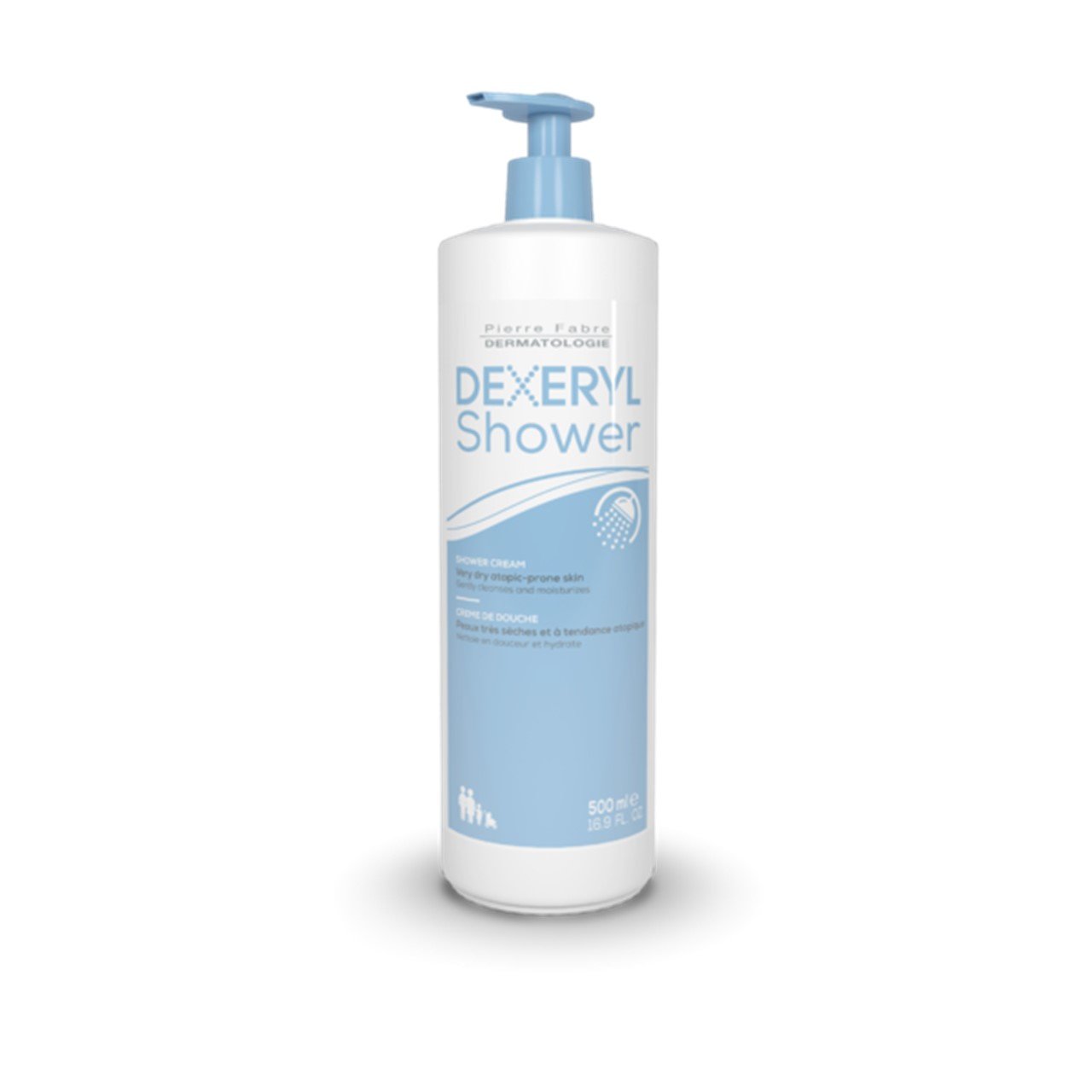 Pierre Fabre Dermatologie Dexeryl Shower Cleansing Cream 500ml