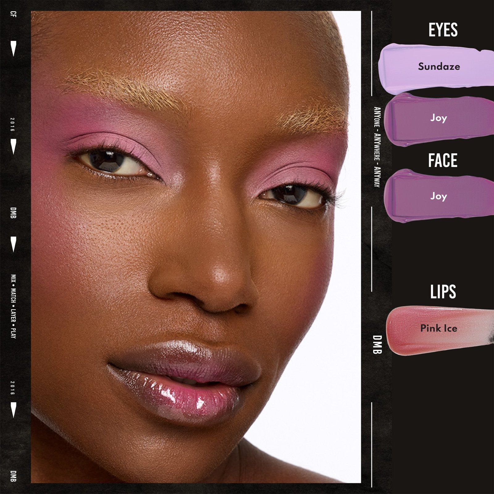 Danessa Myricks Beauty Colorfix Glazes Waterproof Longwear Gloss Pink Ice 10ml (0.34floz)