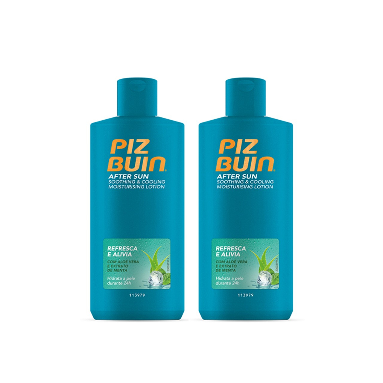 Piz Buin After Sun Soothing & Cooling Moisturizing Lotion 200ml x2