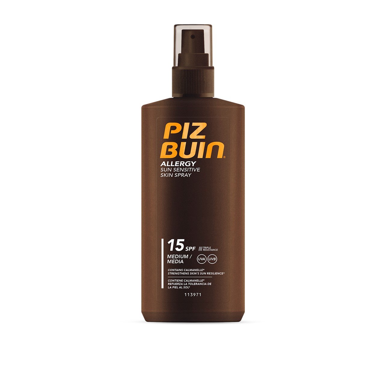 Piz Buin Allergy Sun Sensitive Skin Spray SPF15 200ml