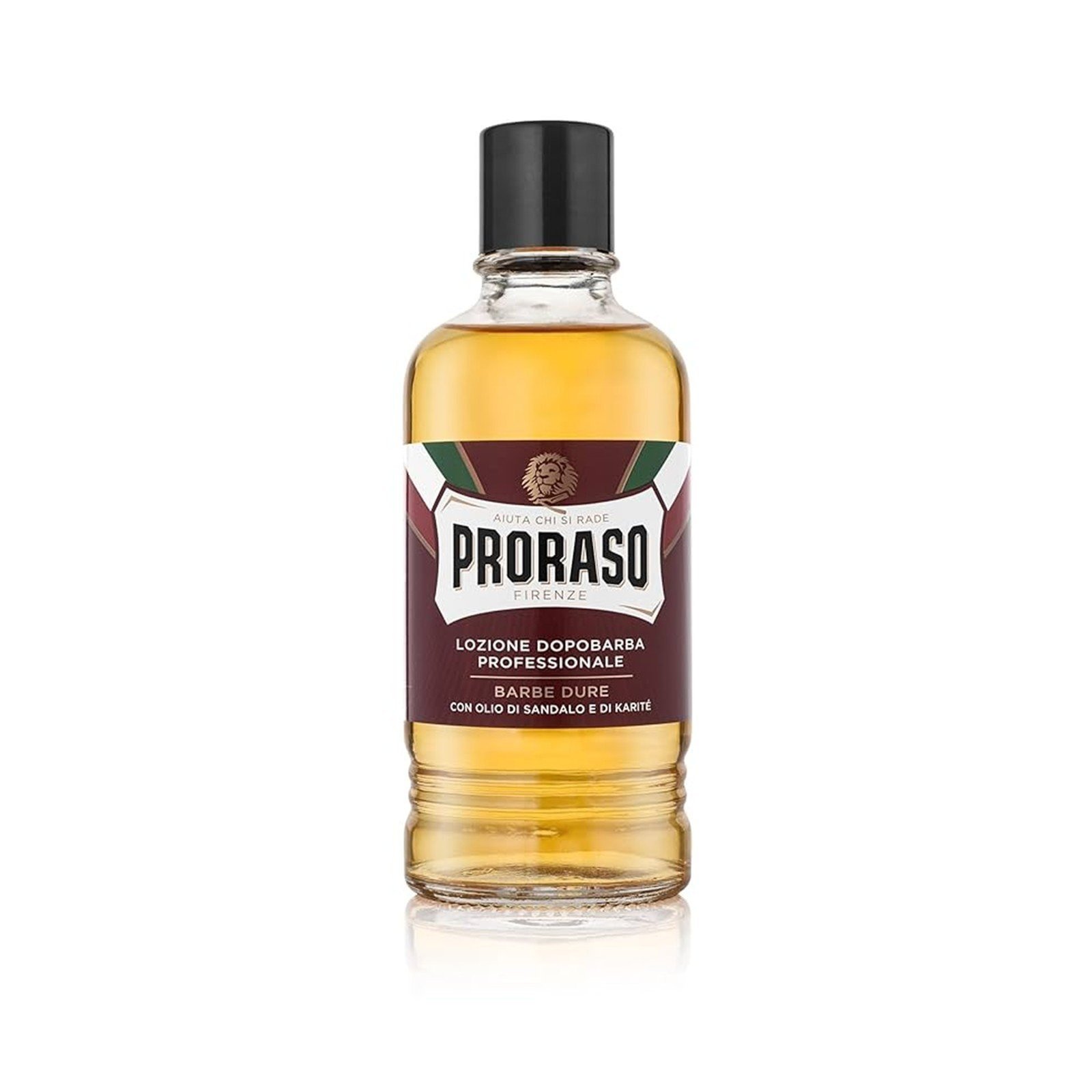 Proraso Aftershave Lotion Coarse Beards Sandalwood and Shea Oil